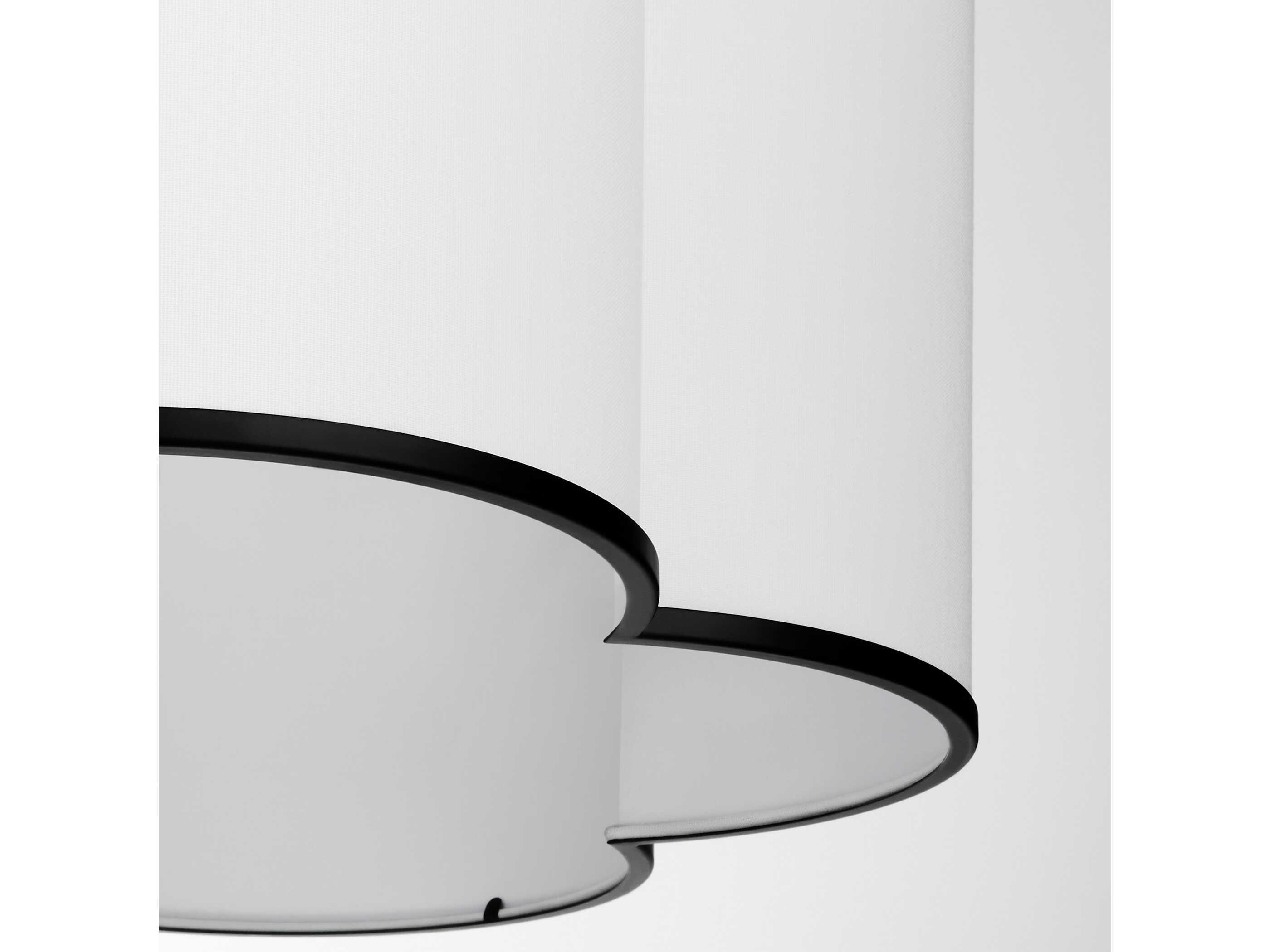 Quorum Belinder 6-Light Matte Black Pendant