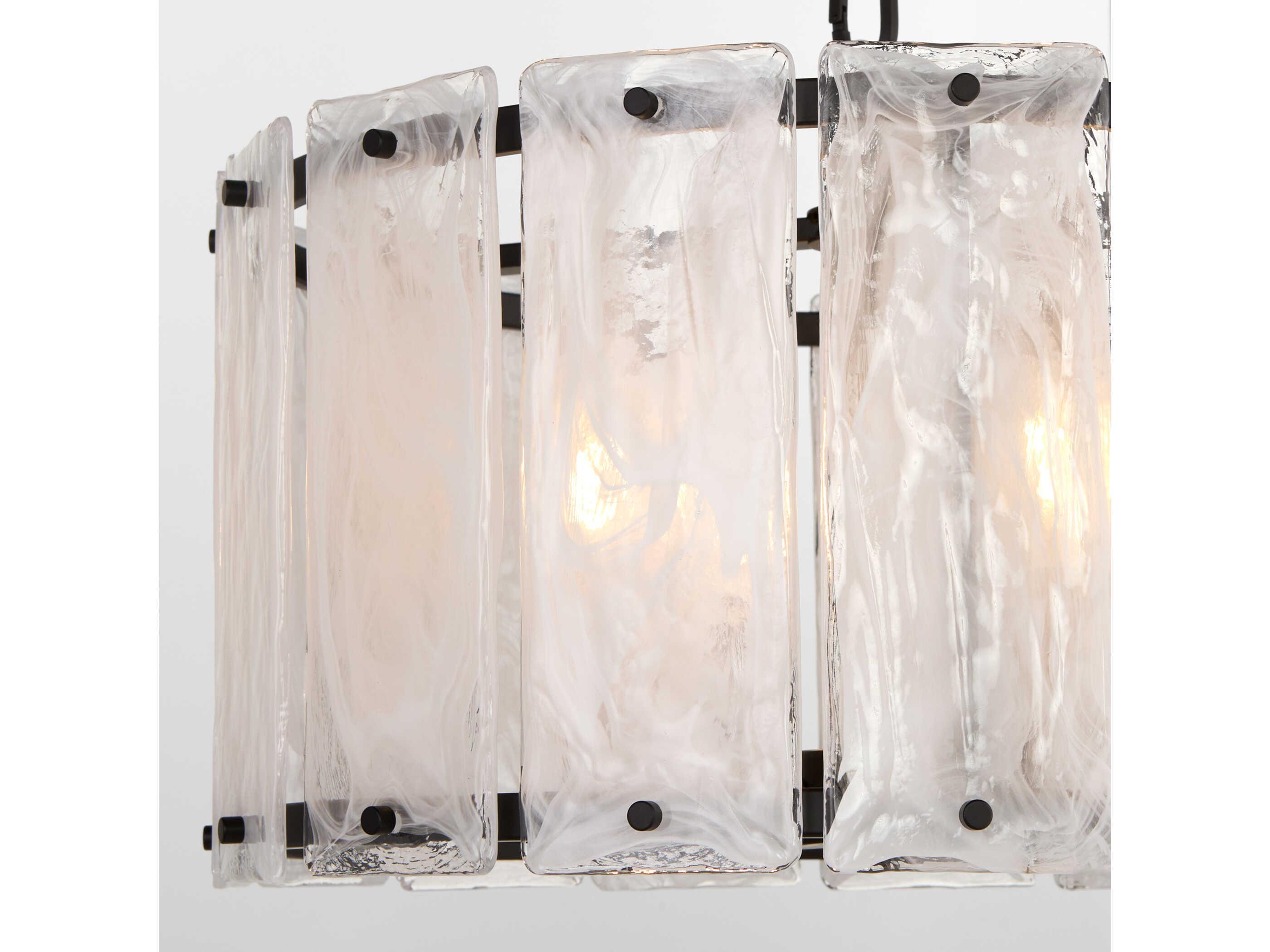 Quorum Prestige 4-Light Matte Black Drum Pendant