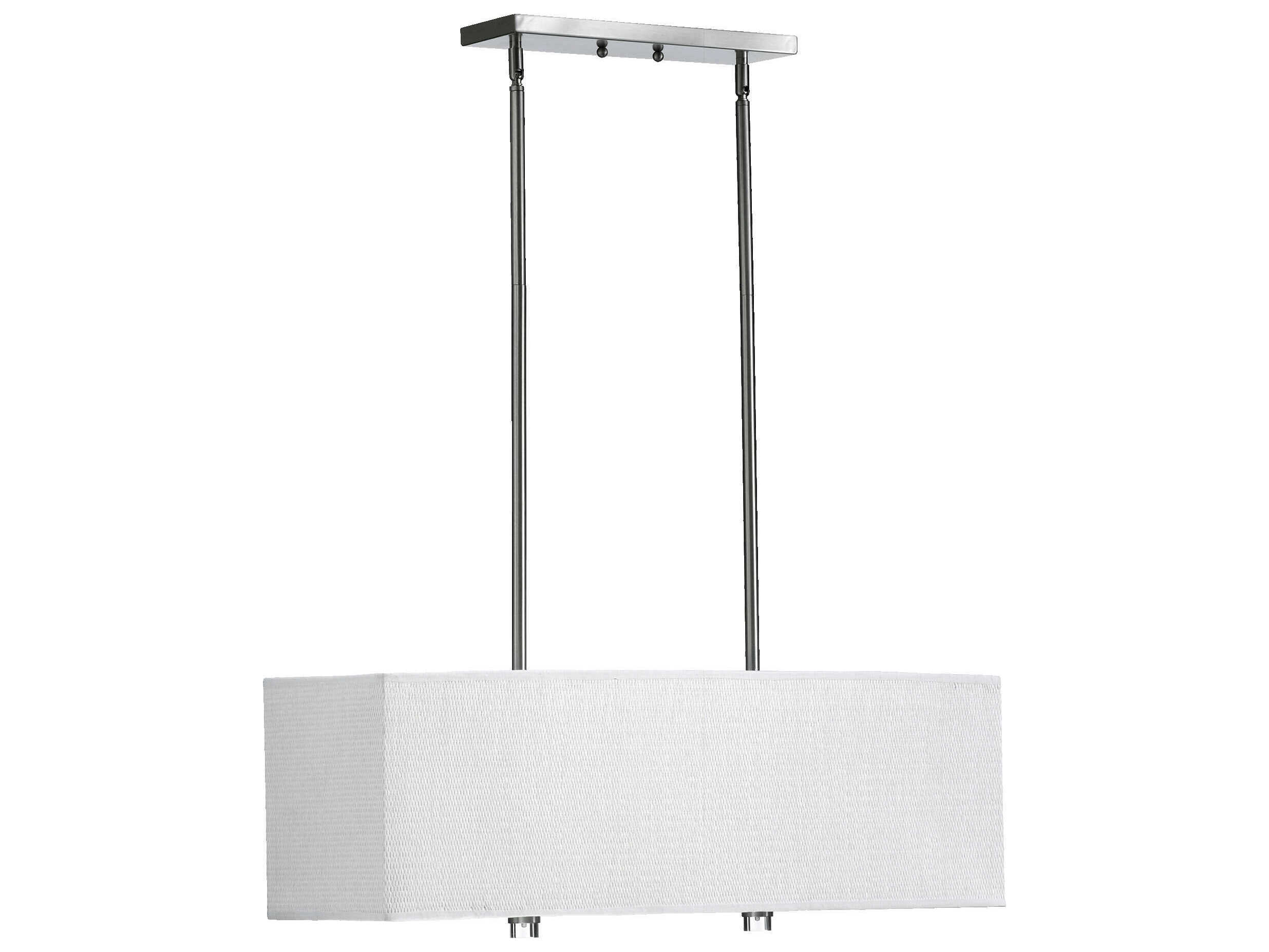 Quorum Copeland 4-Light Satin Nickel Island Pendant