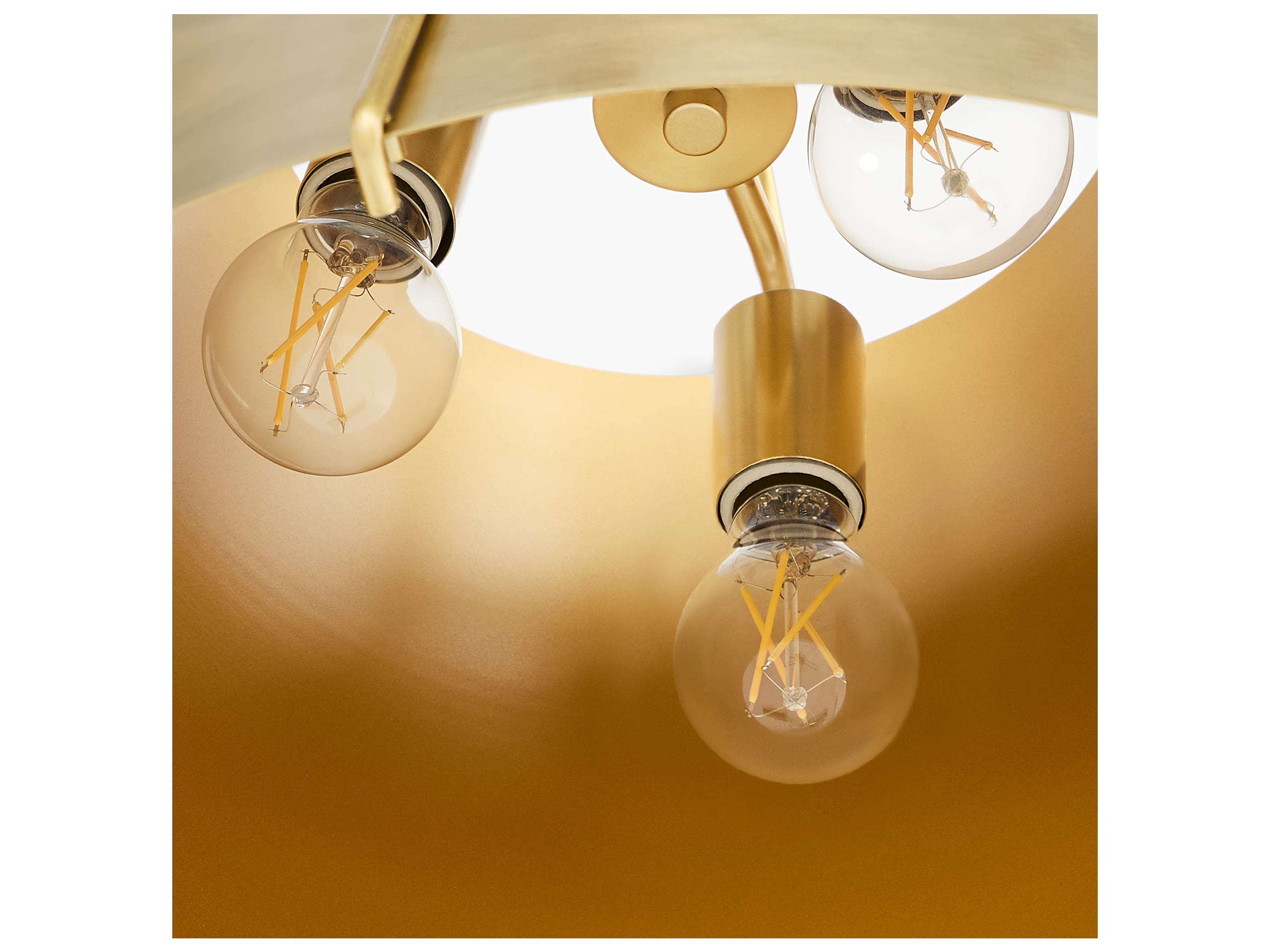 Quorum Ellen 3-Light Aged Brass Pendant