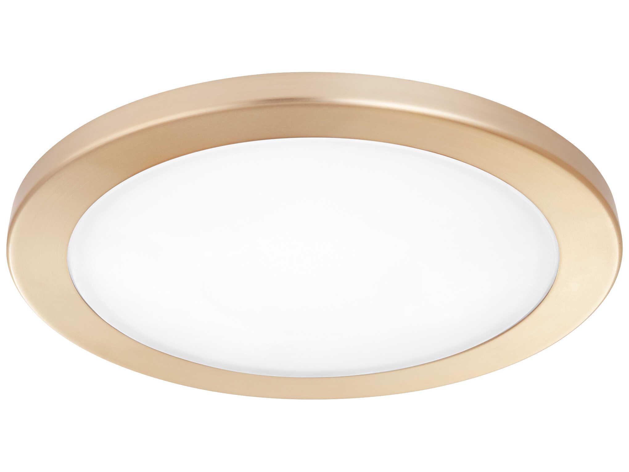 Quorum Rova Aged Brass 1-Light Fan Light Kit