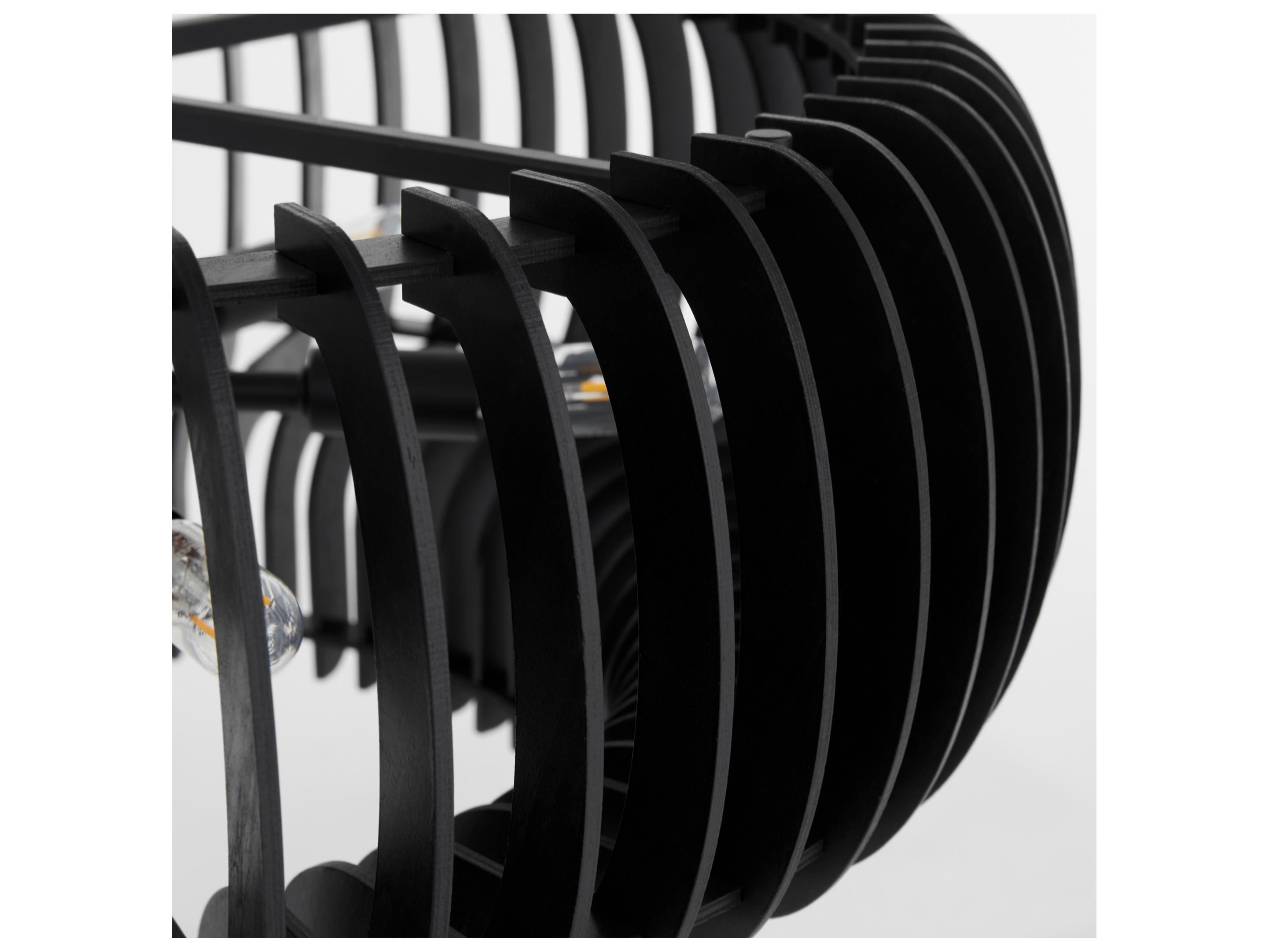 Quorum Harrelson 6-Light Matte Black Pendant