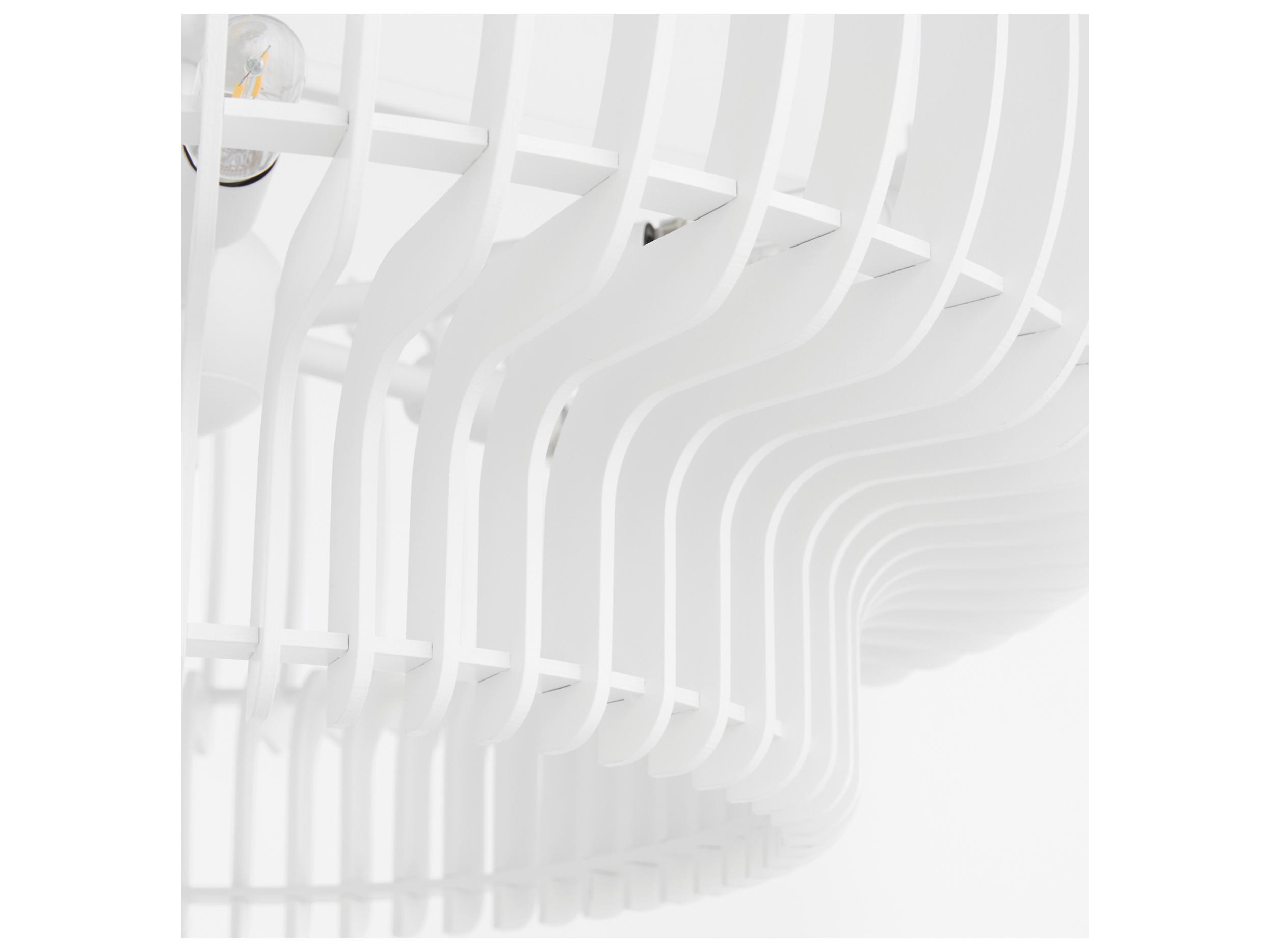 Quorum Harrelson 6-Light Studio White Pendant