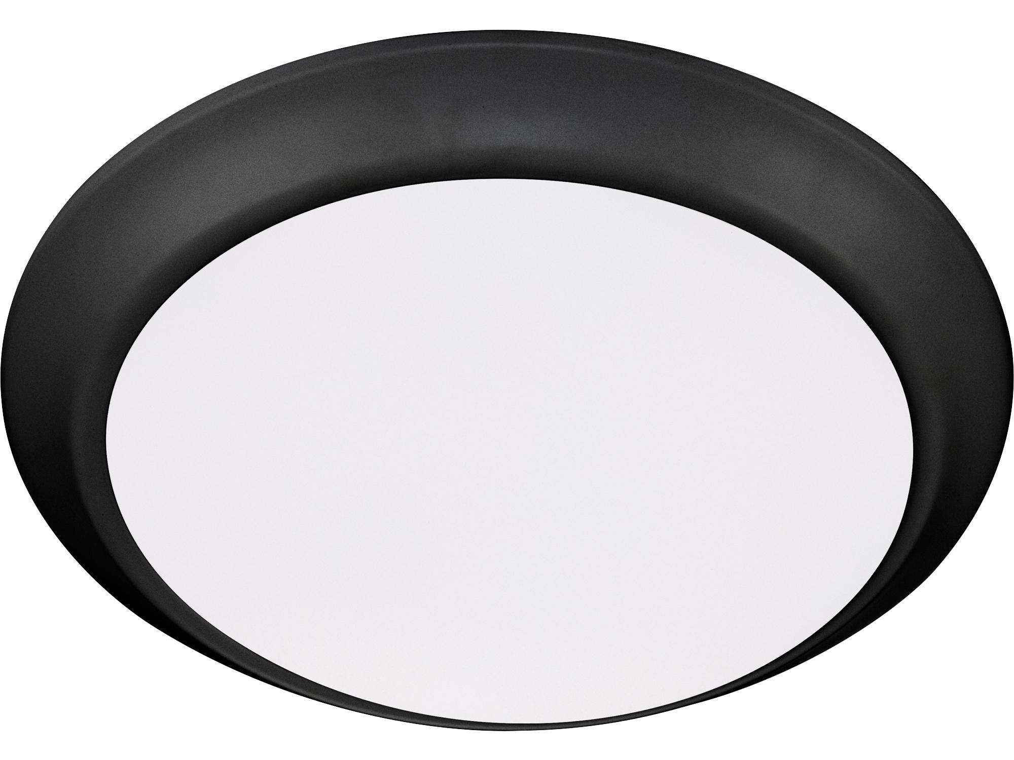 Quorum Outdoor Matte Black Ceiling Light