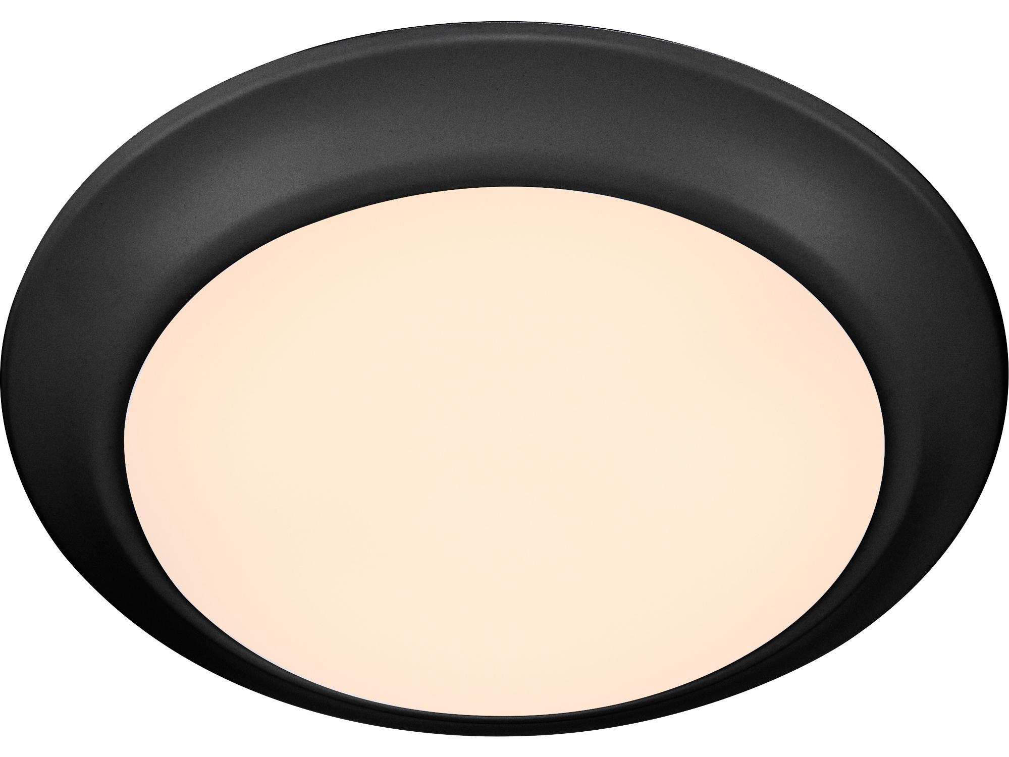 Quorum Outdoor Matte Black Ceiling Light