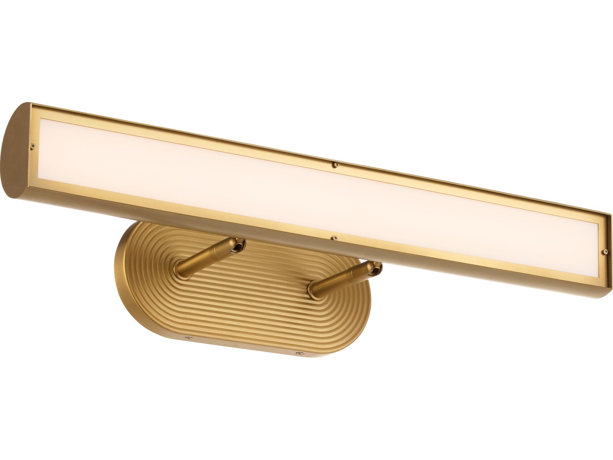 Quorum Belinder Aged Brass Picture Light