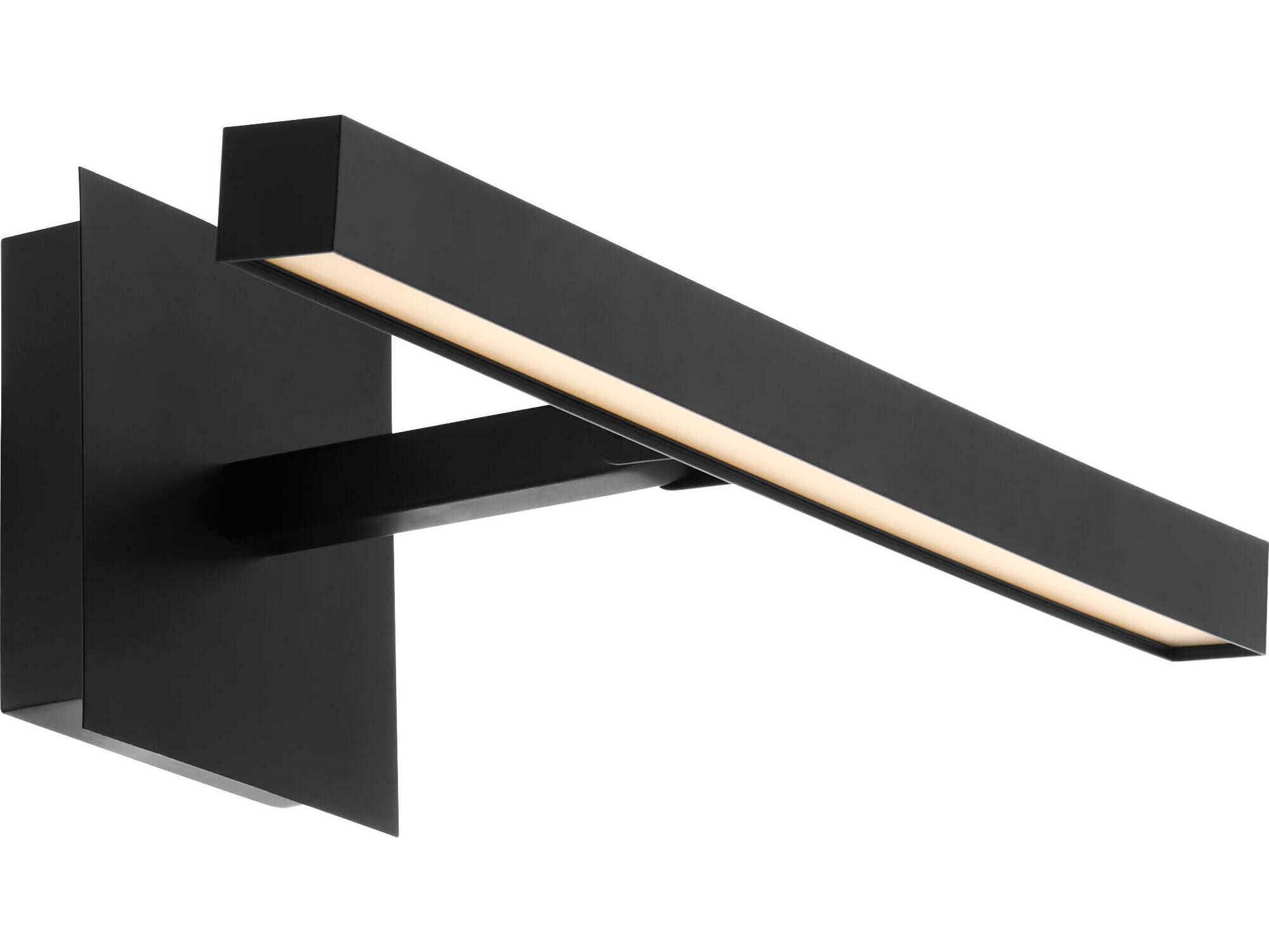 Quorum 1-Light Matte Black Picture Light