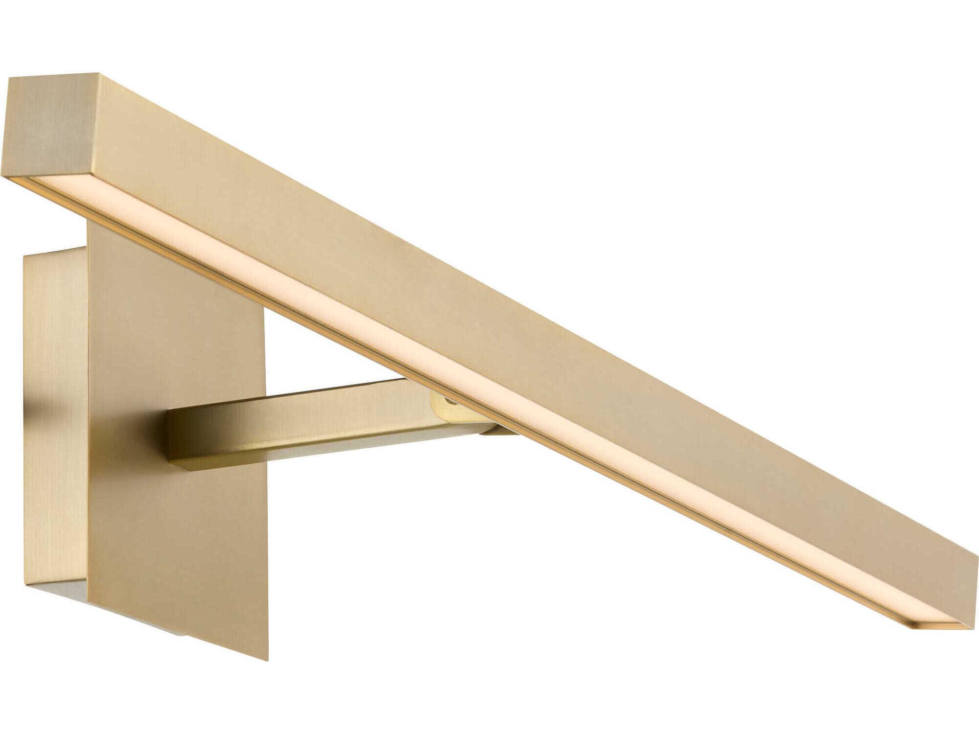 Quorum 1-Light Aged Brass Picture Light