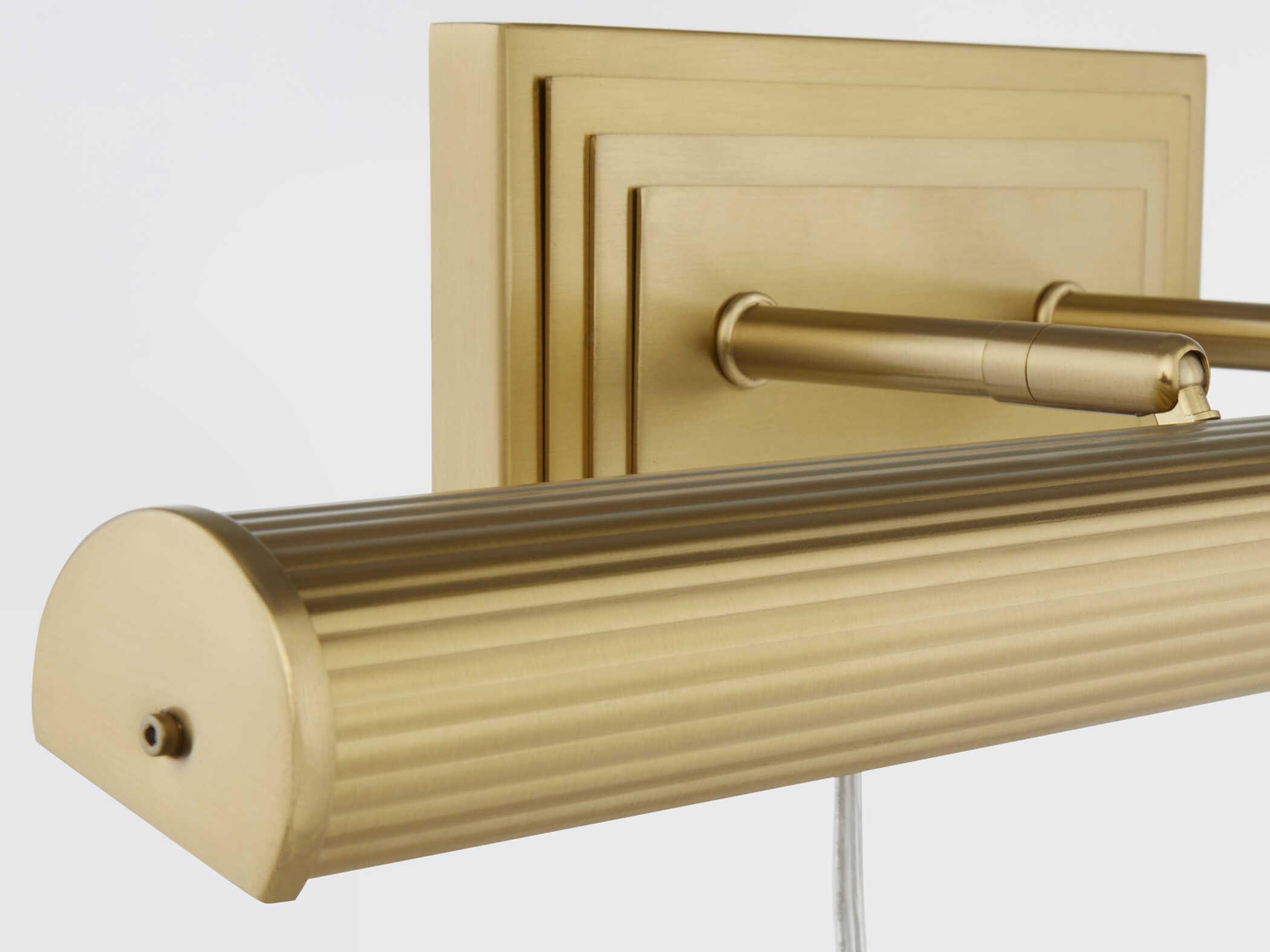 Quorum Sunset 2-Light Aged Brass Picture Light