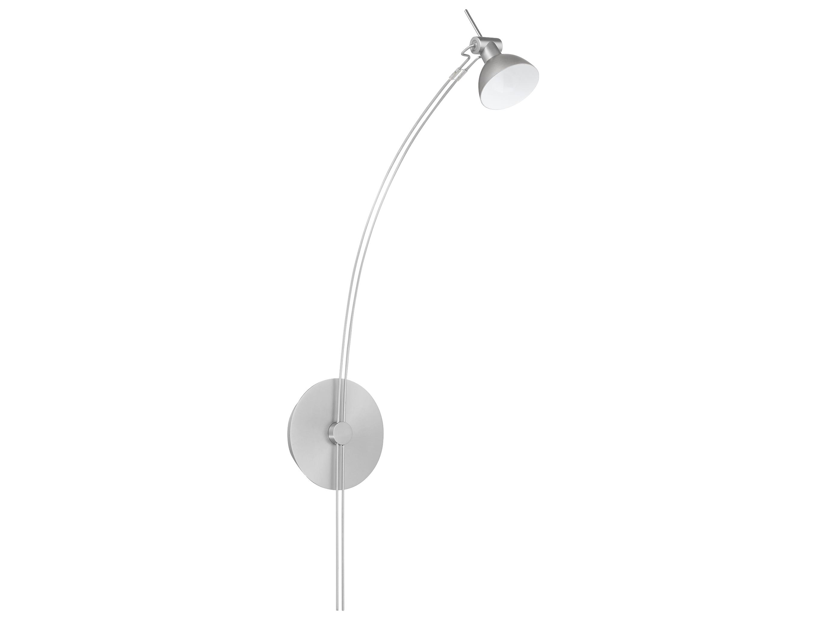 Quorum Ricardo 1-Light Satin Nickel Swing Wall Sconce