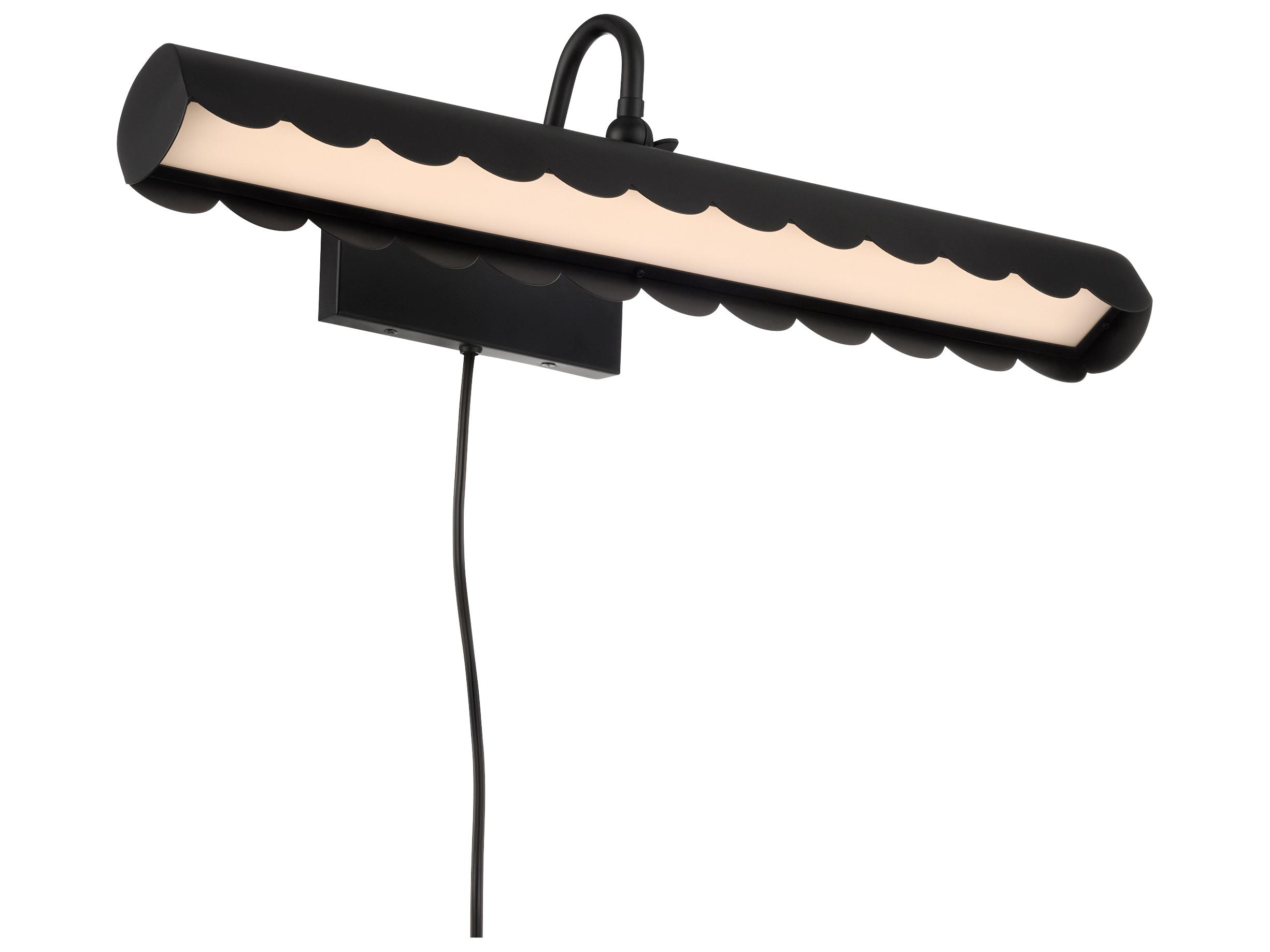 Quorum Karnes Matte Black Picture Light