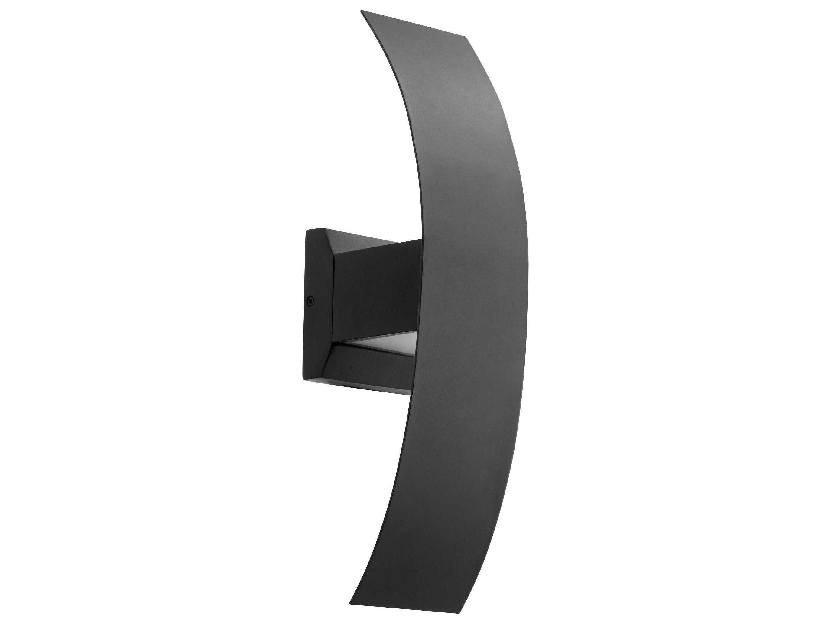 Quorum Curvo 2-Light Outdoor Wall Light