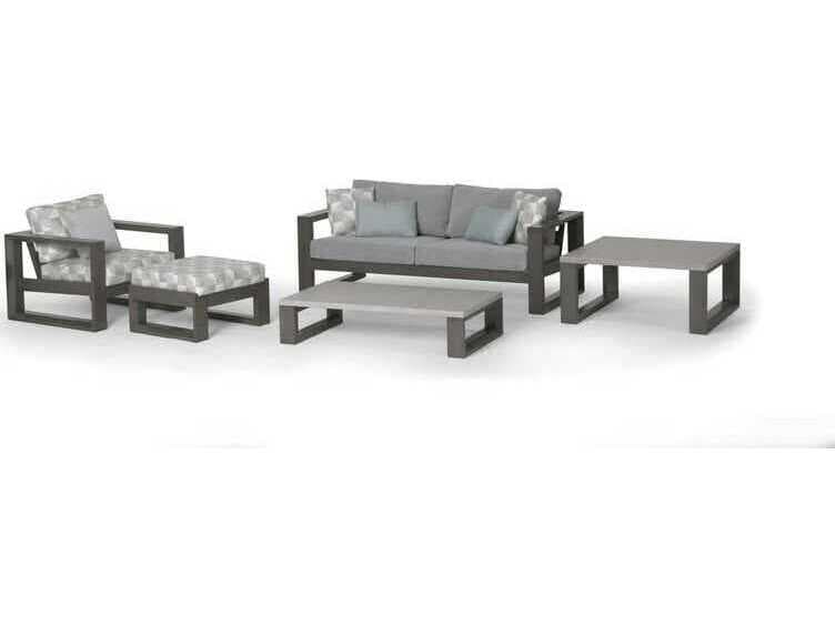 Ratana Elements Aluminum Cushion Lounge Set