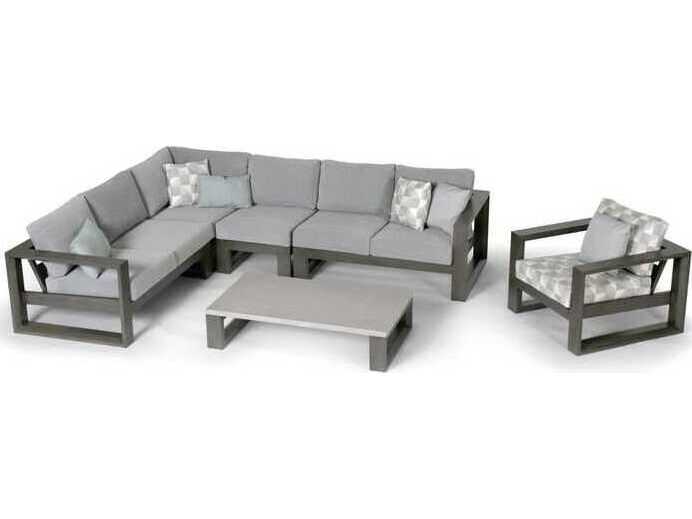 Ratana Elements Aluminum Cushion Lounge Set
