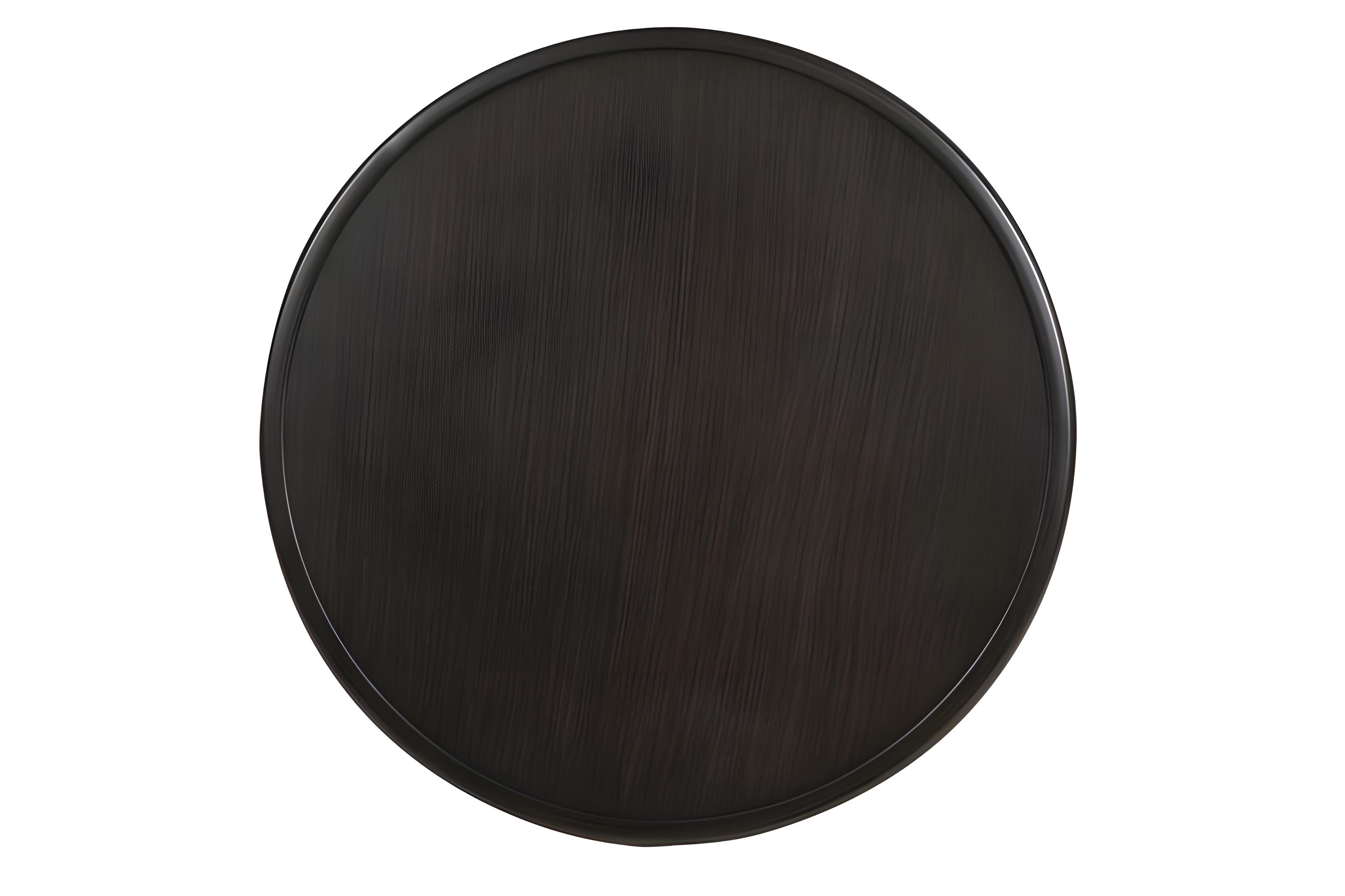 Ratana Bolano Silver Ash Grey Aluminum Round Coffee Table