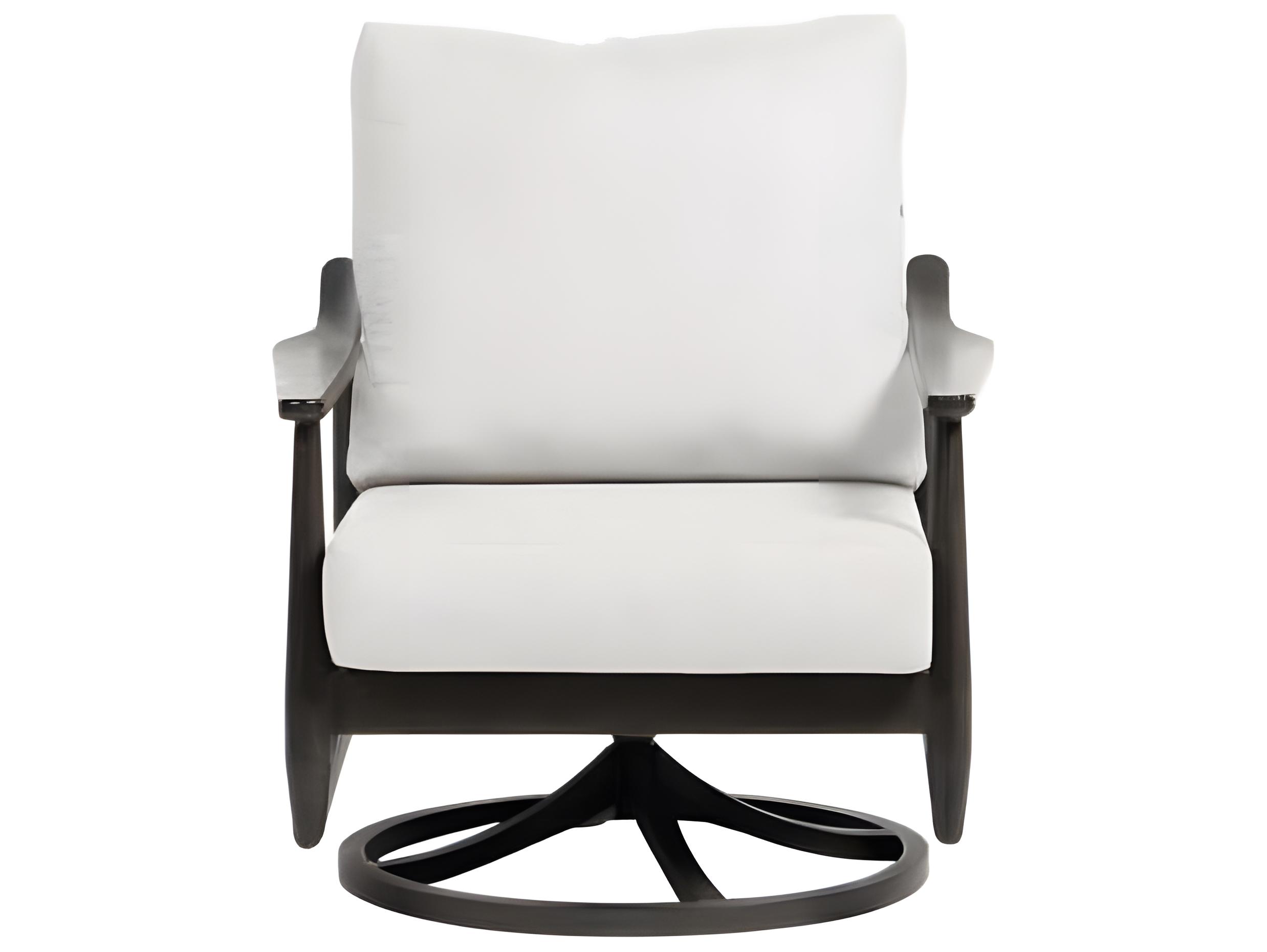 Ratana Bolano Silver Ash Grey Aluminum Cushion Lounge Chair