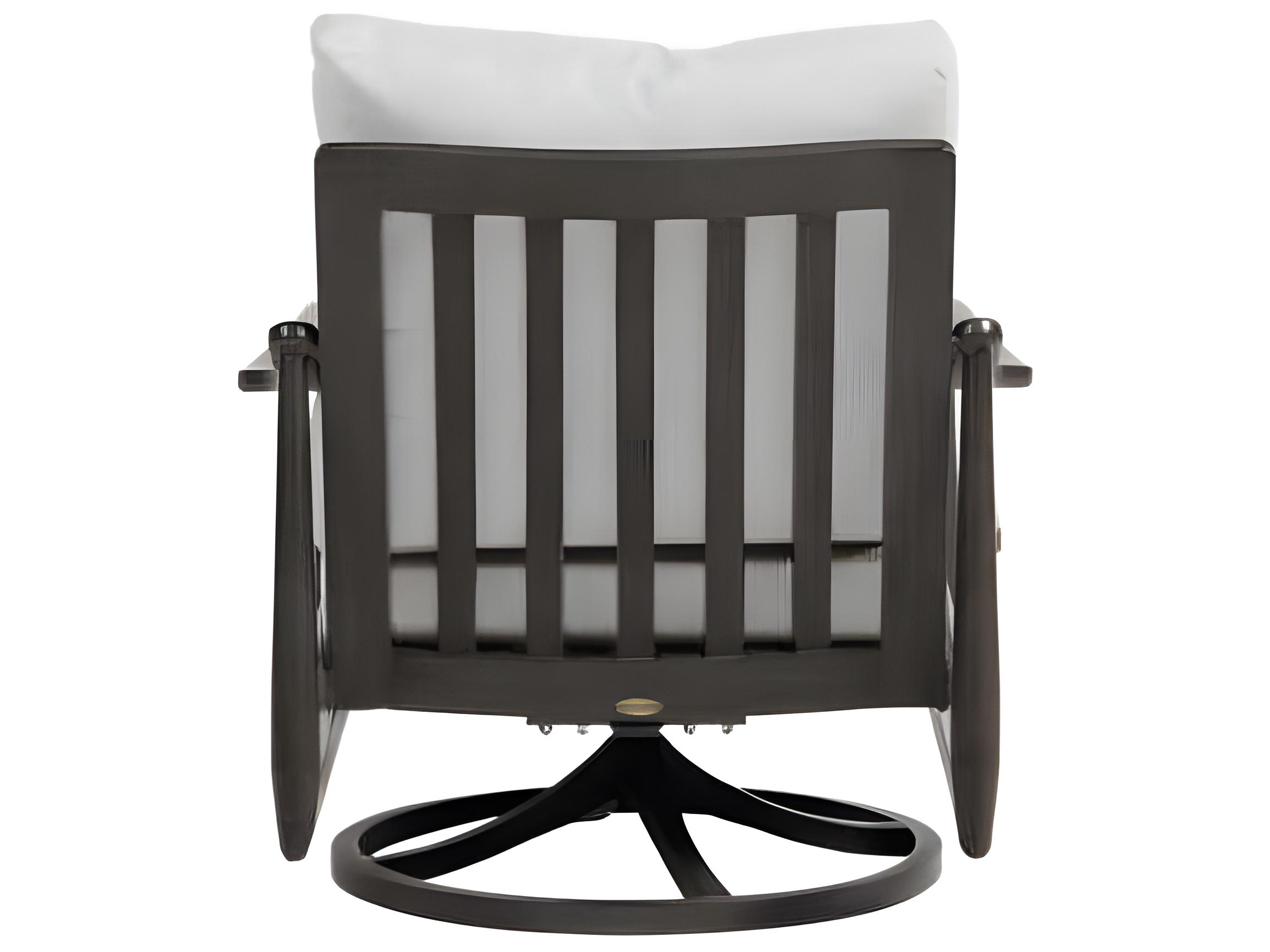 Ratana Bolano Silver Ash Grey Aluminum Cushion Lounge Chair