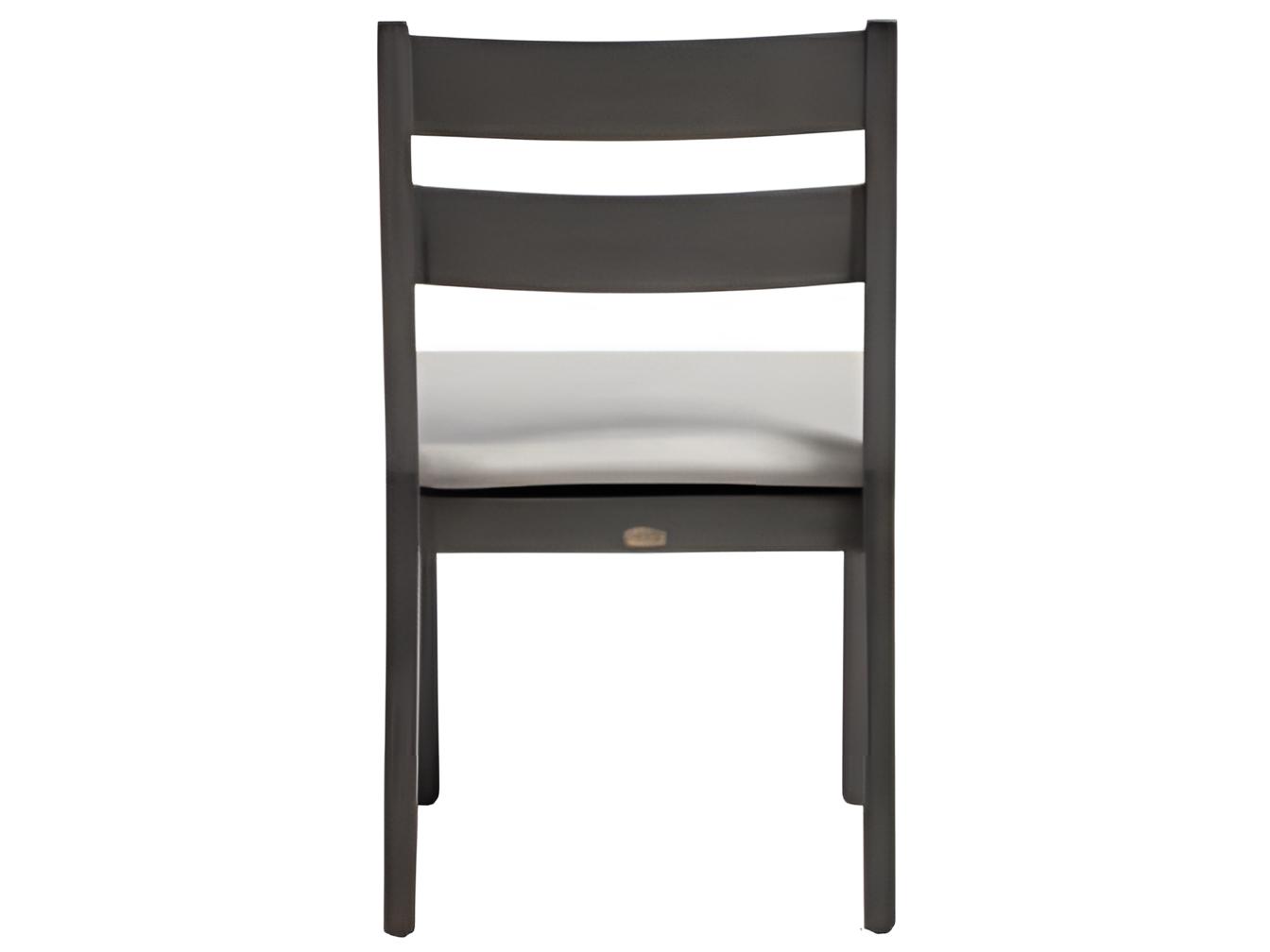 Ratana Lucia Silver Ash Grey Aluminum Cushion Dining Chair