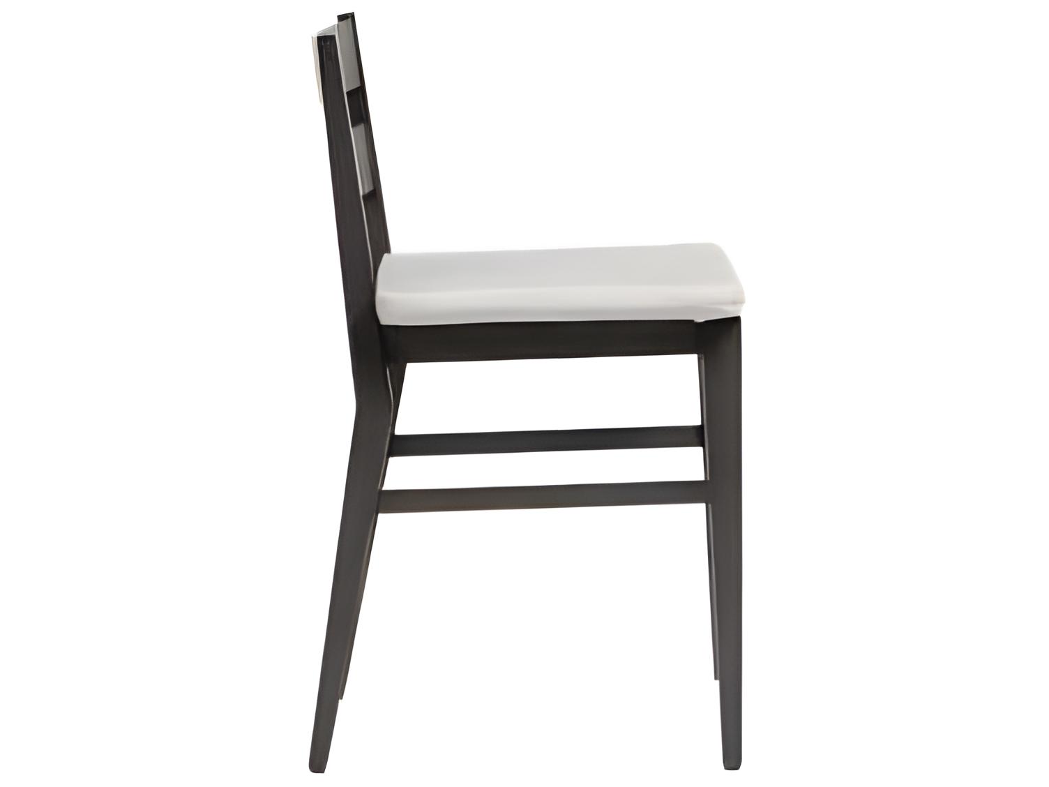 Ratana Lucia Silver Ash Grey Aluminum Cushion Counter Stool