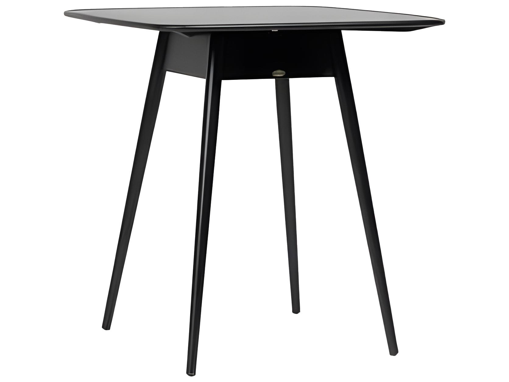 Ratana Alinea Silver Diva Night Aluminum Square Umbrella Hole Bar Table