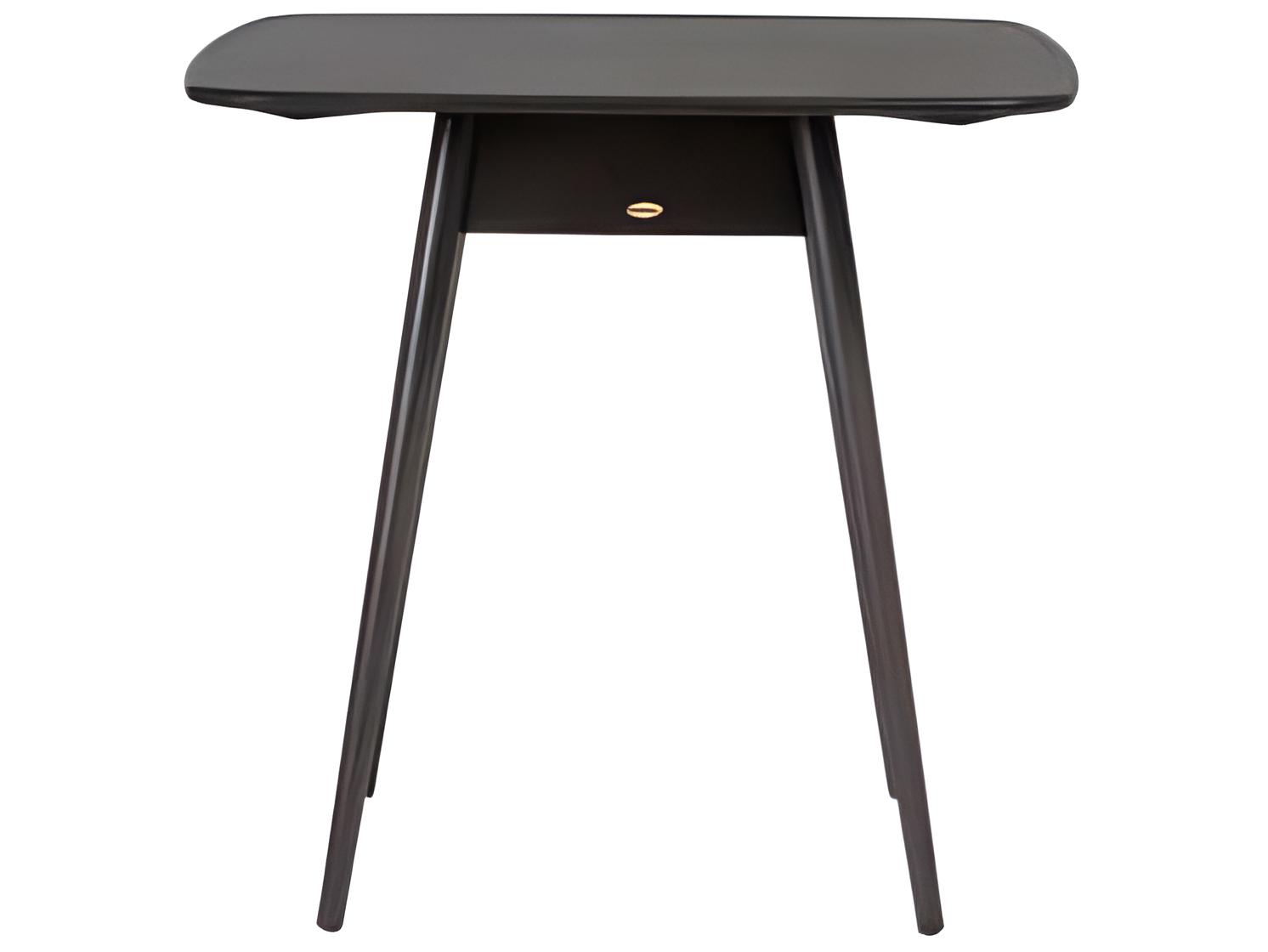 Ratana Alinea Silver Ash Grey Aluminum Square Umbrella Hole Counter Table