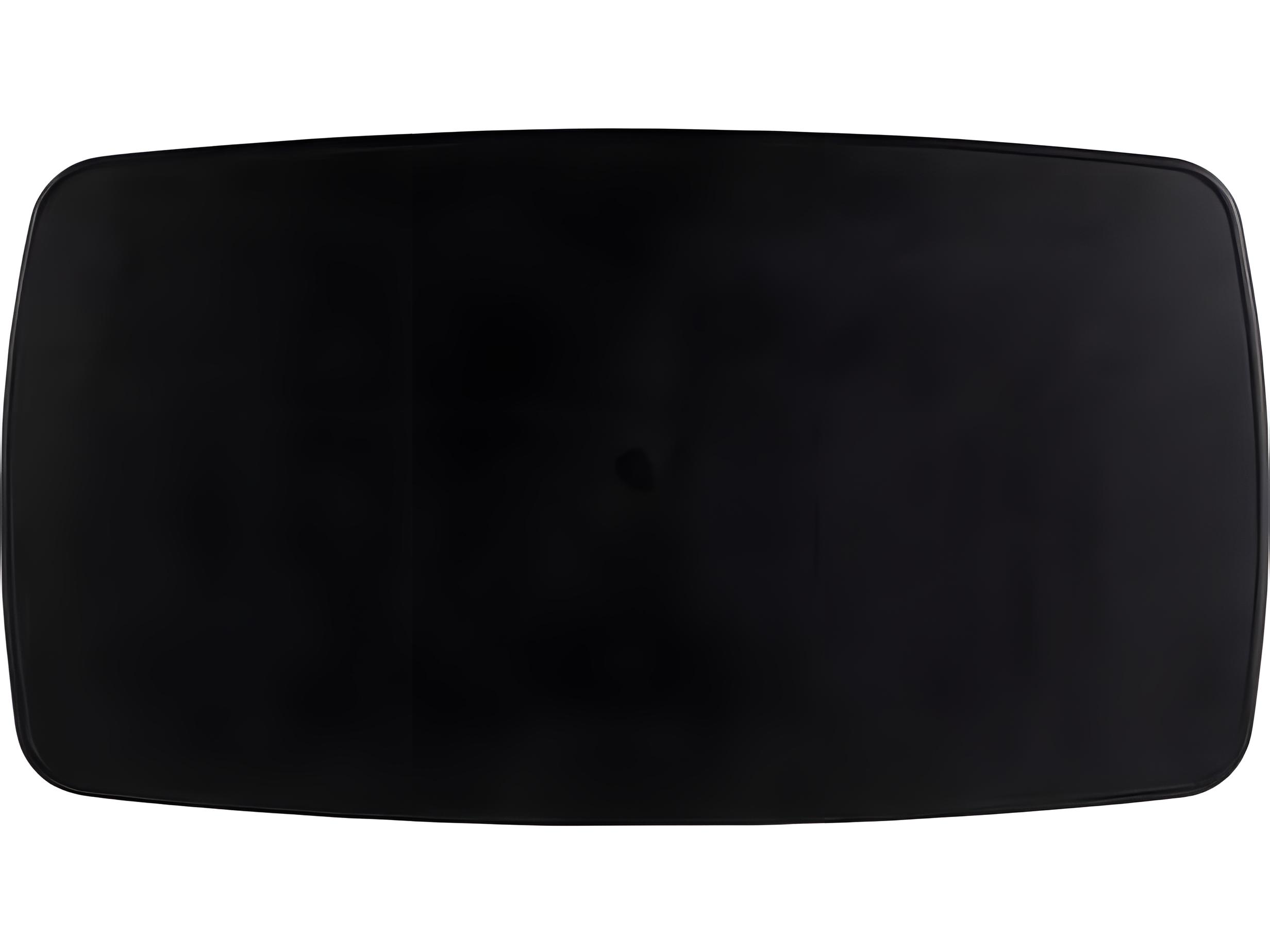 Ratana Alinea Silver Diva Night Aluminum Rectangular Umbrella Hole Dining Table