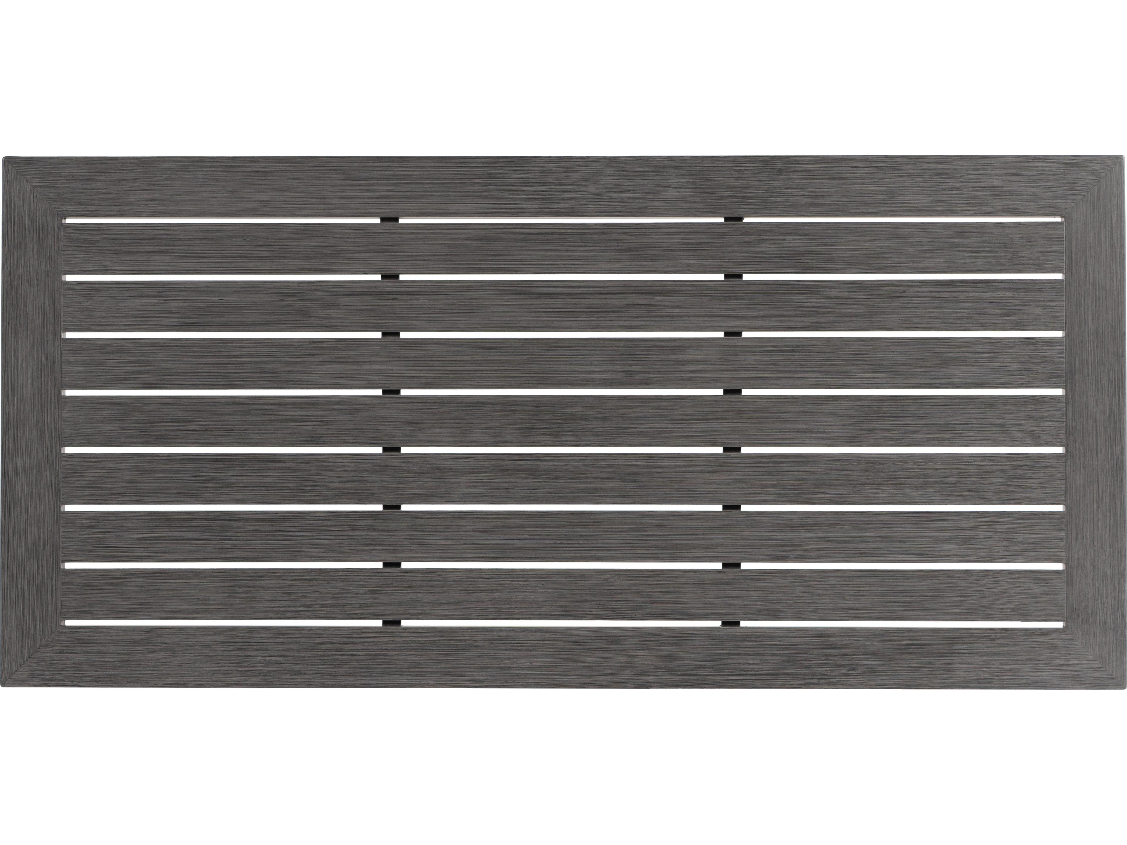 Ratana Canbria Tables Aluminum Rectangular Coffee Table