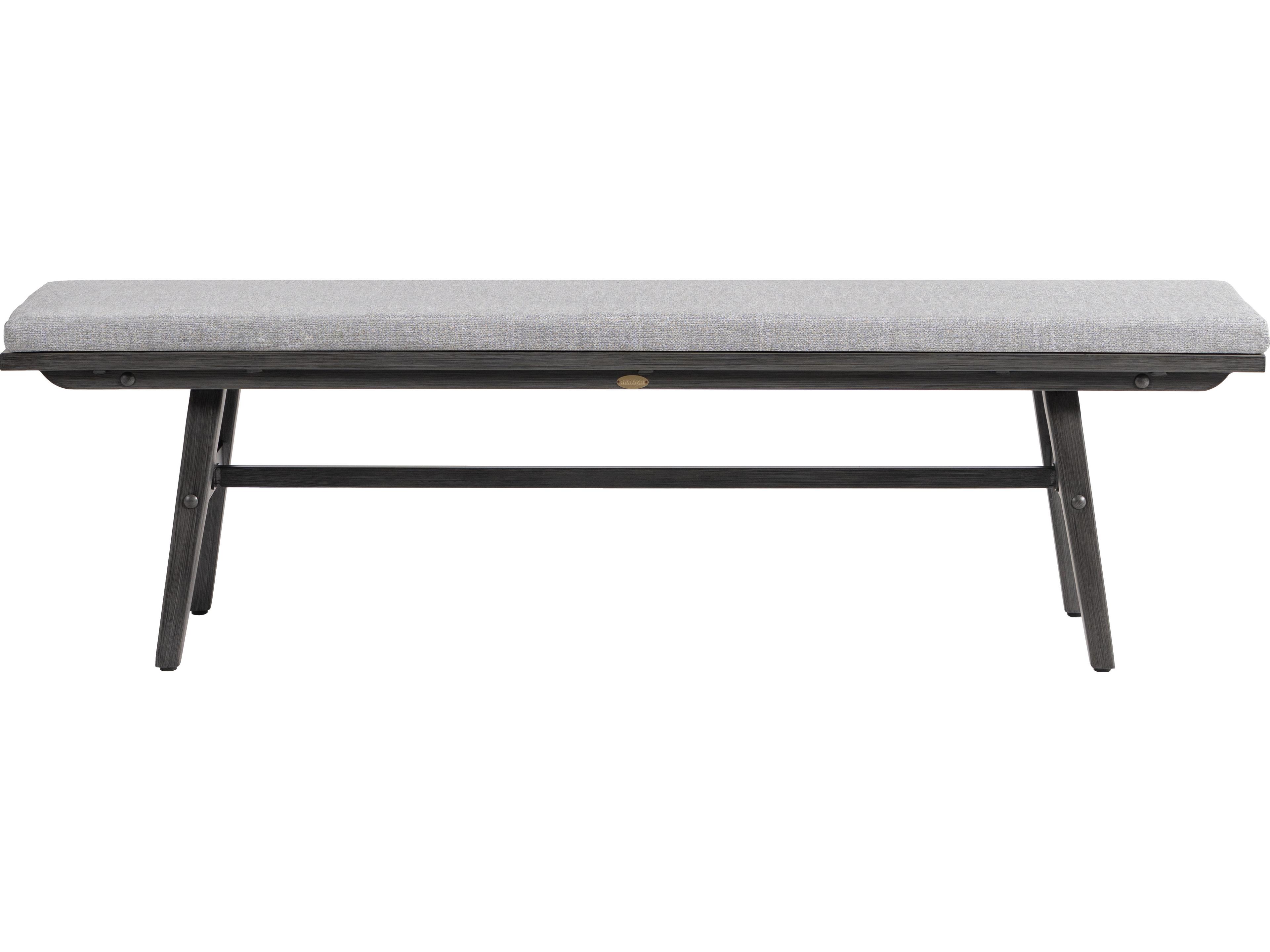 Ratana Canbria Tables Aluminum Cushion Bench