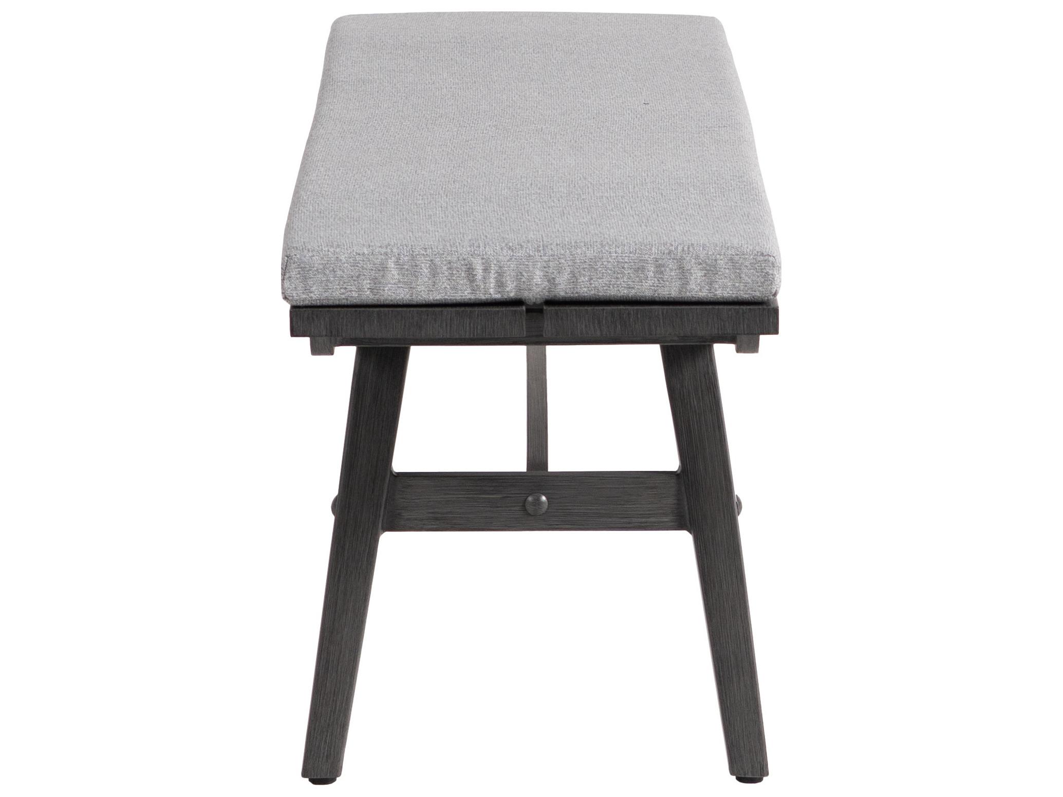 Ratana Canbria Tables Aluminum Cushion Bench