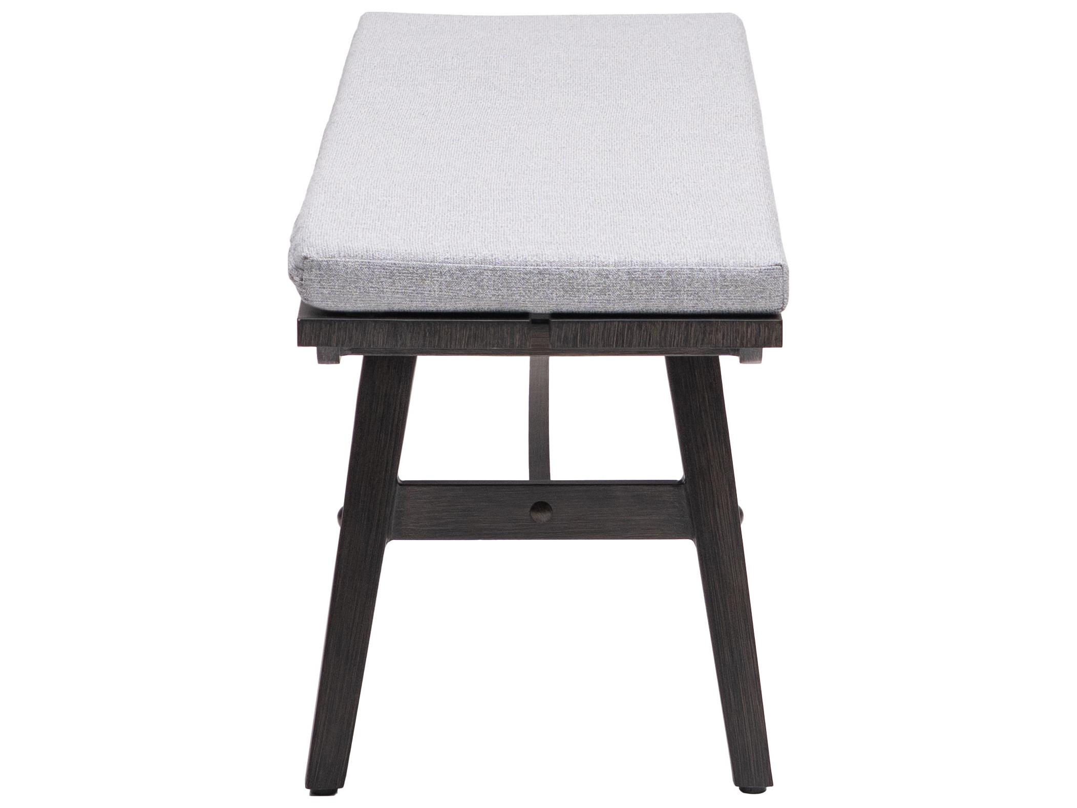 Ratana Canbria Tables Aluminum Cushion Bench