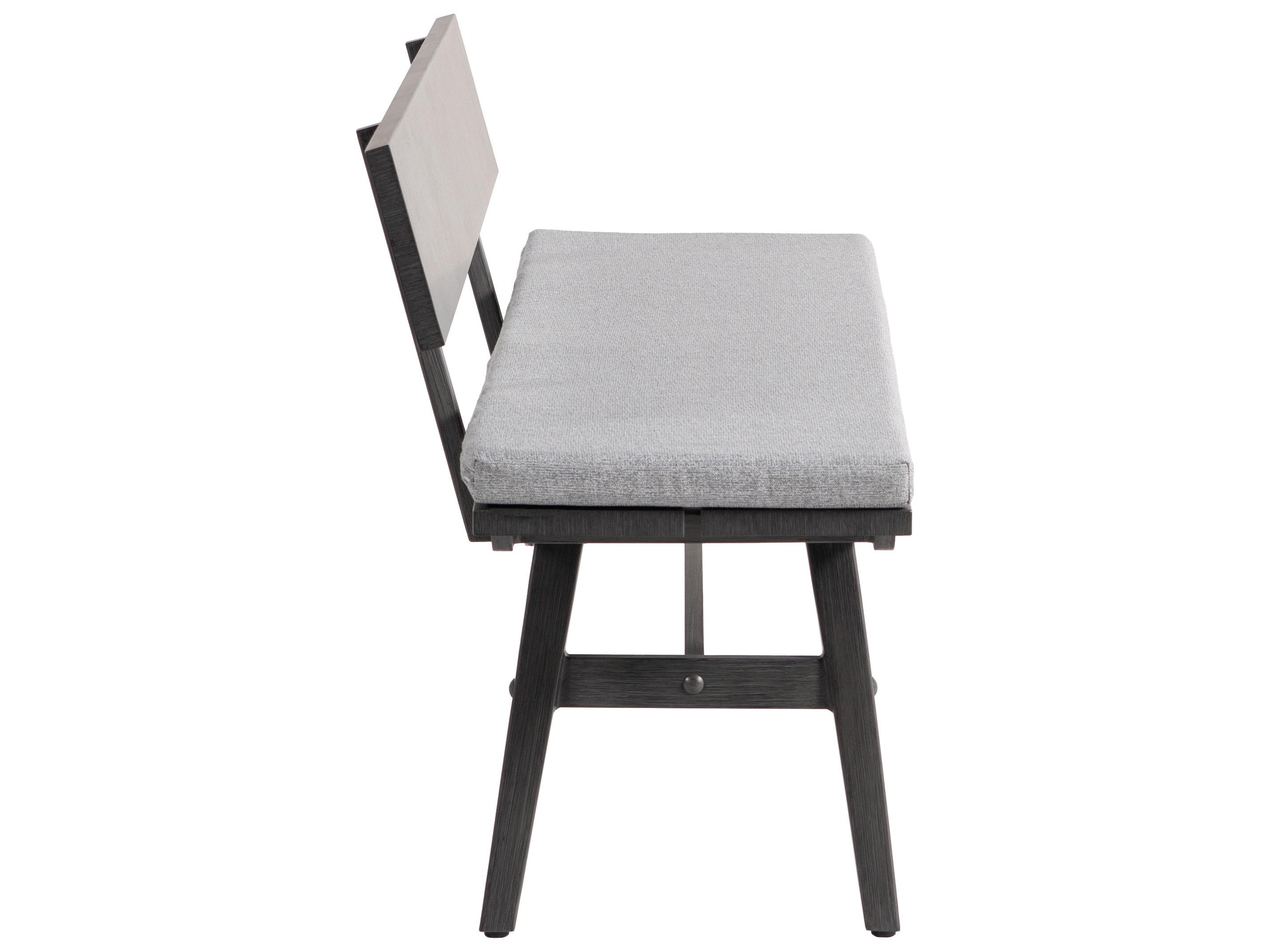 Ratana Canbria Tables Aluminum Cushion Bench