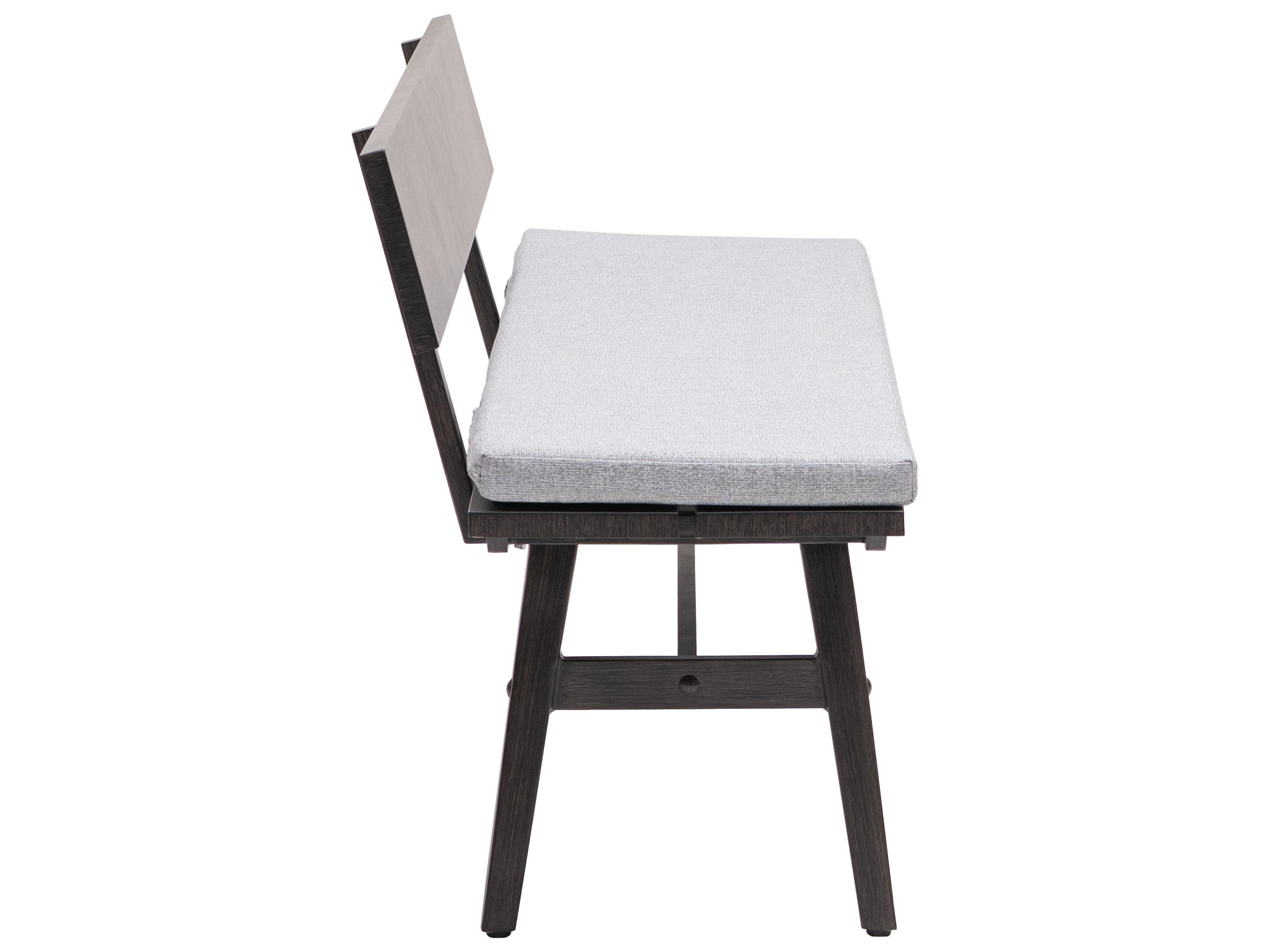 Ratana Canbria Tables Aluminum Cushion Bench