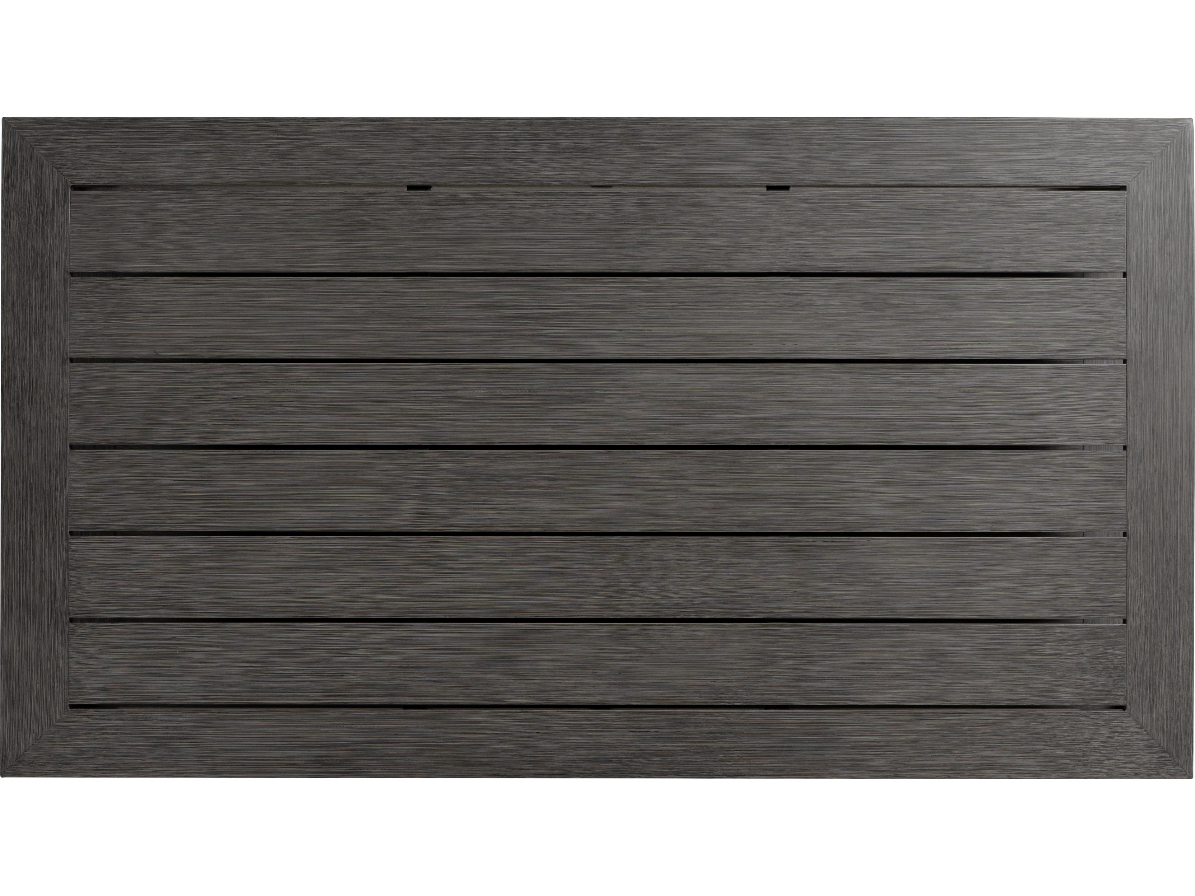 Ratana Milano Aluminum Rectangular Coffee Table