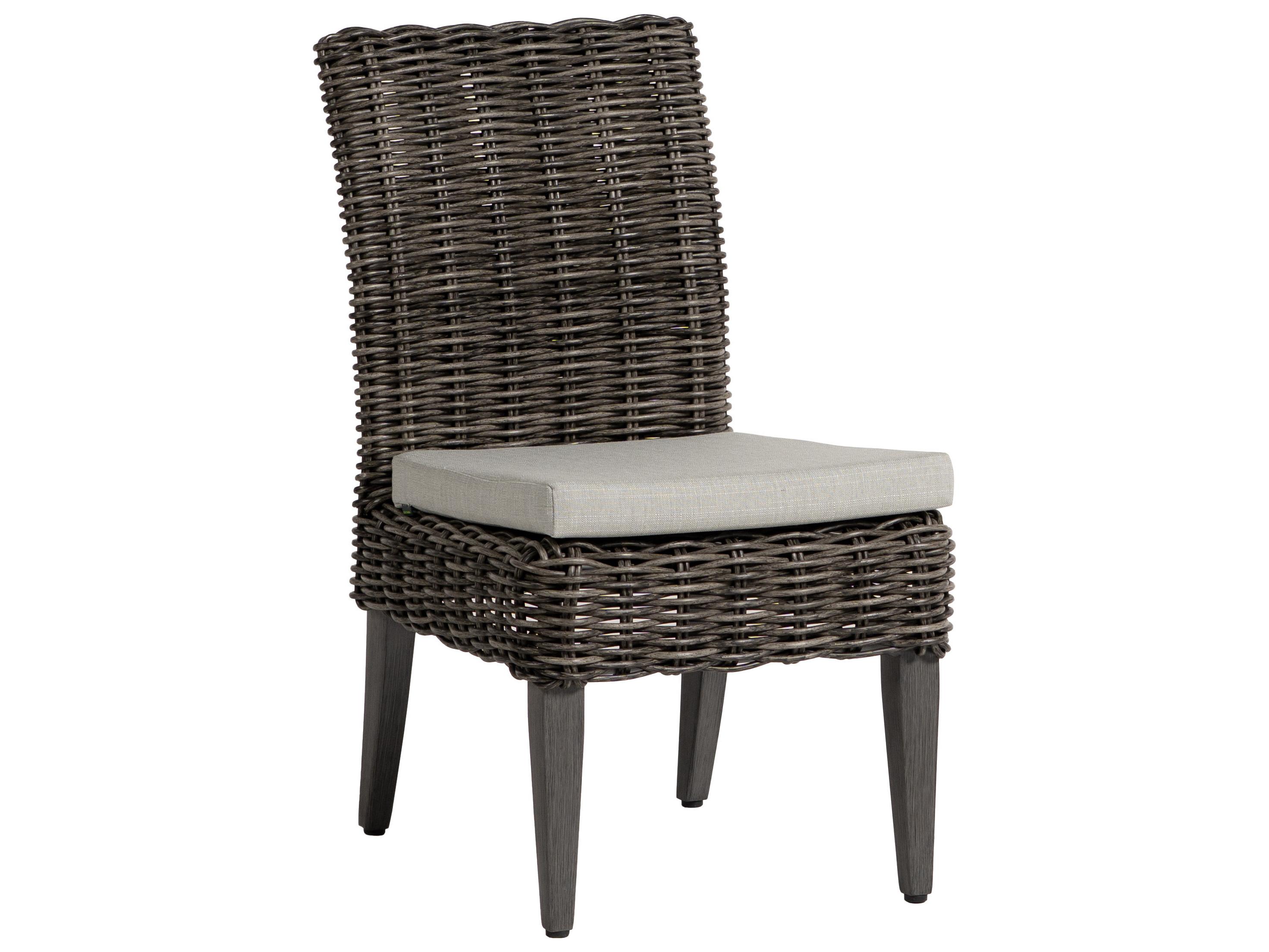 Ratana Cubo Aluminum Wicker Dining Chair