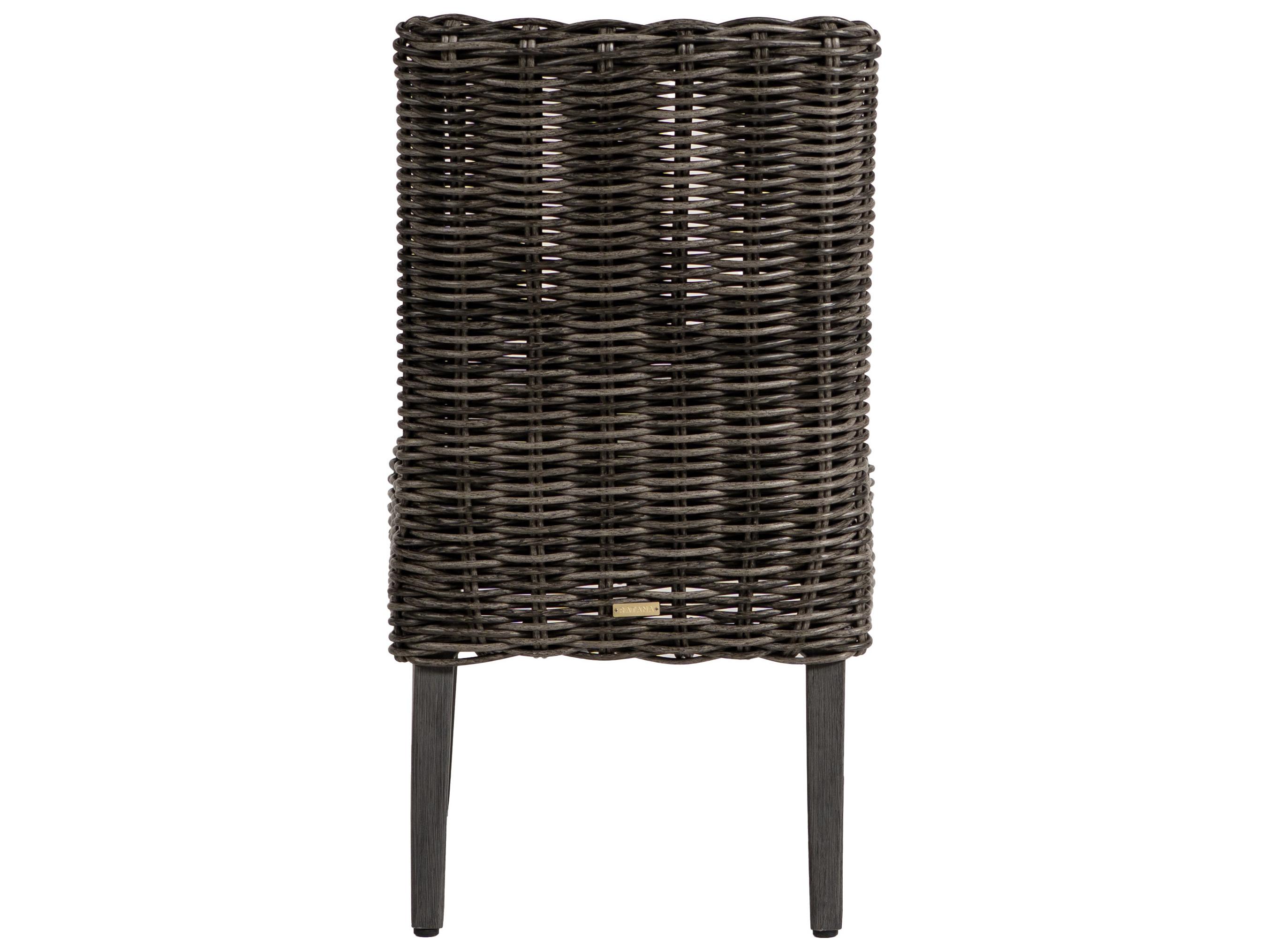 Ratana Cubo Aluminum Wicker Dining Chair