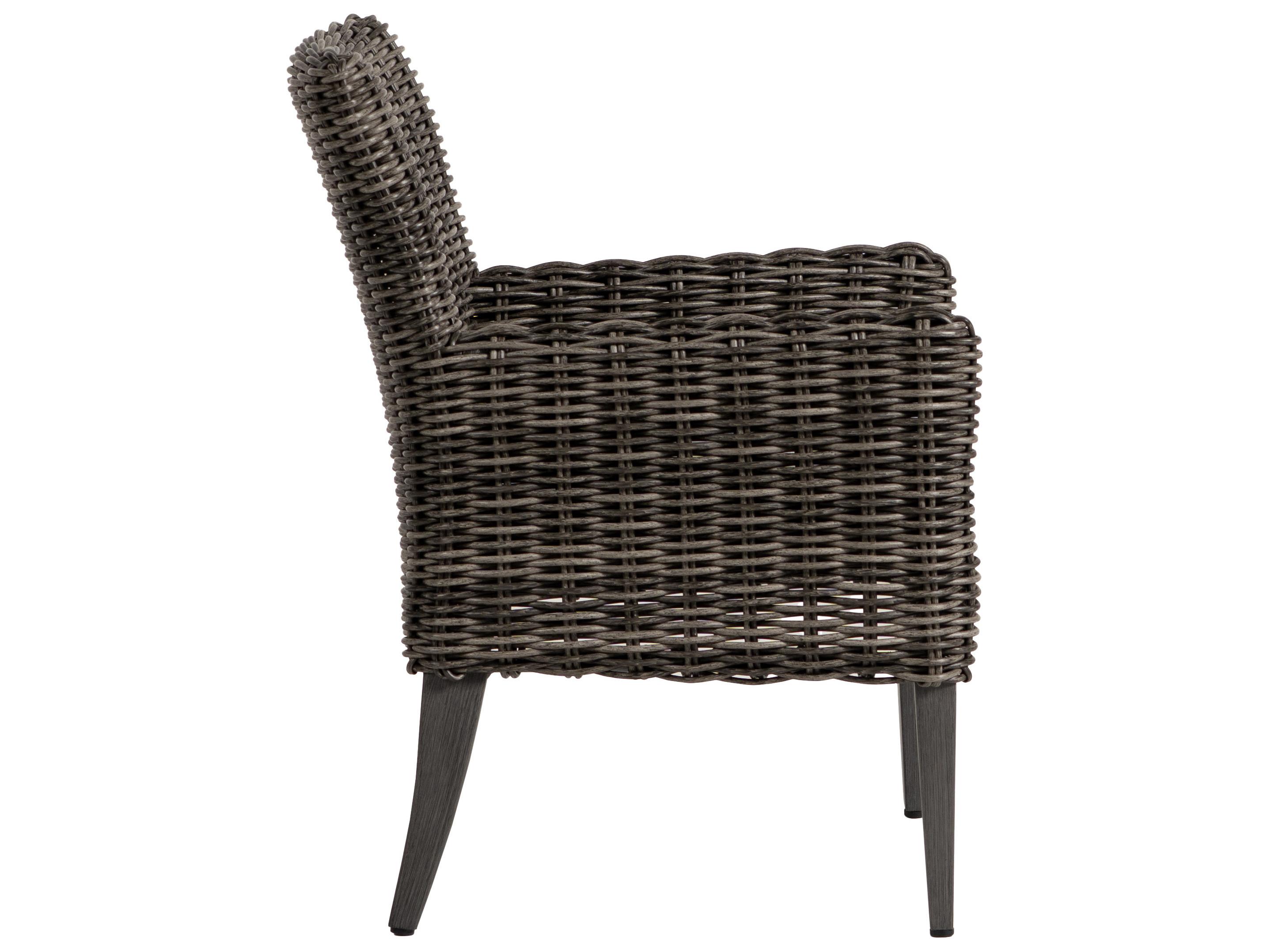 Ratana Cubo Aluminum Wicker Dining Chair