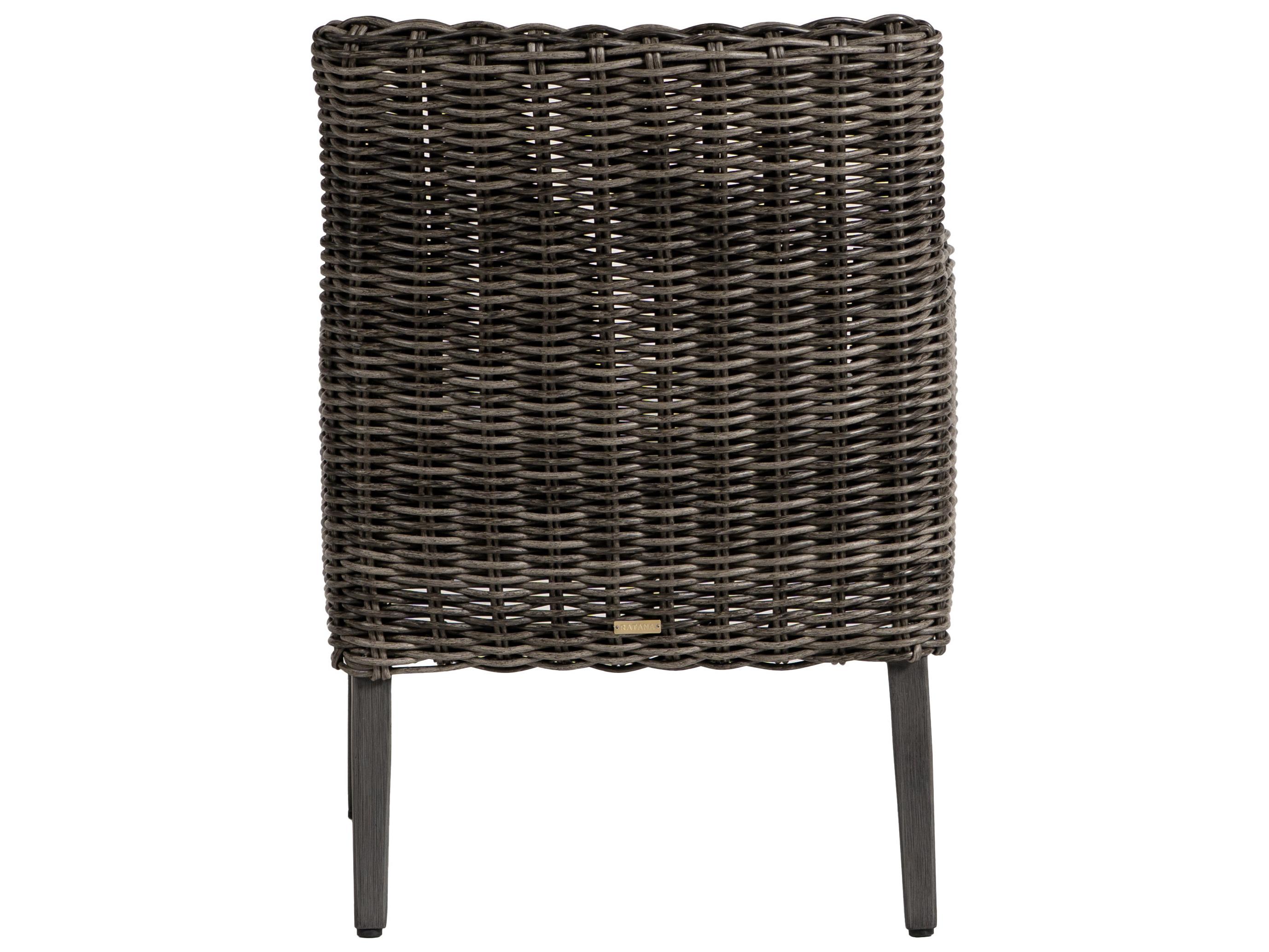 Ratana Cubo Aluminum Wicker Dining Chair