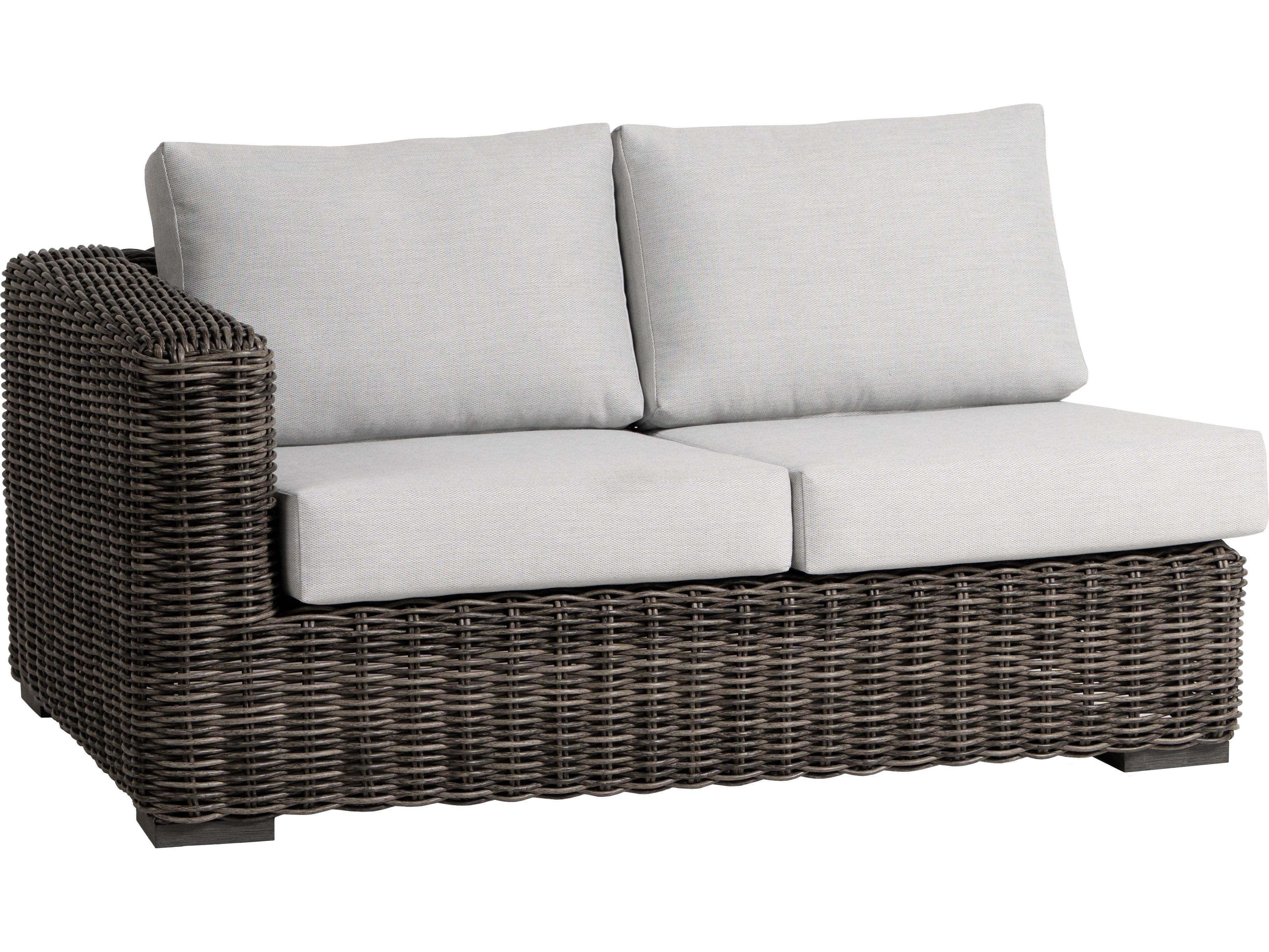 Ratana Cubo Aluminum Wicker Lounge Chair