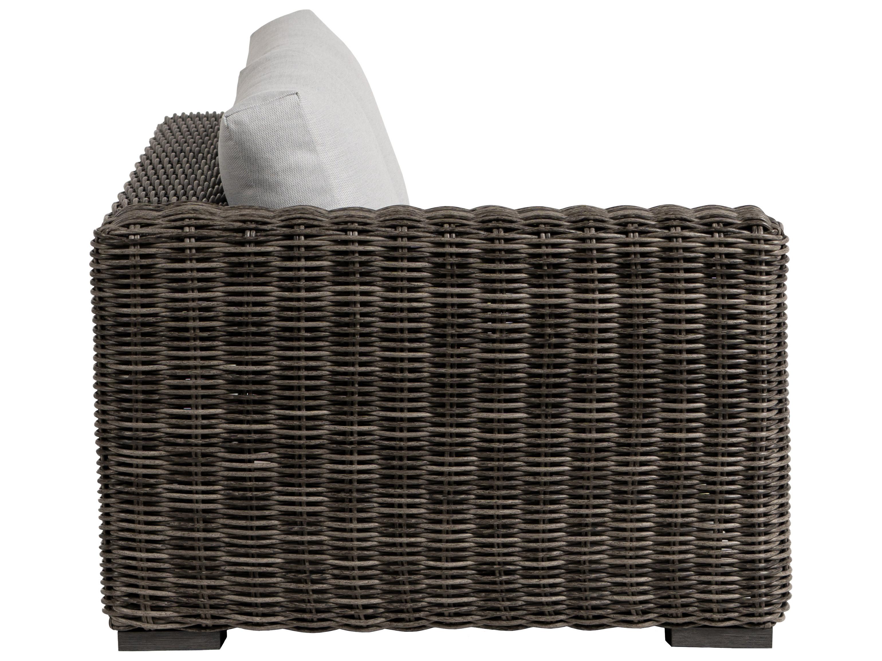 Ratana Cubo Aluminum Wicker Lounge Chair