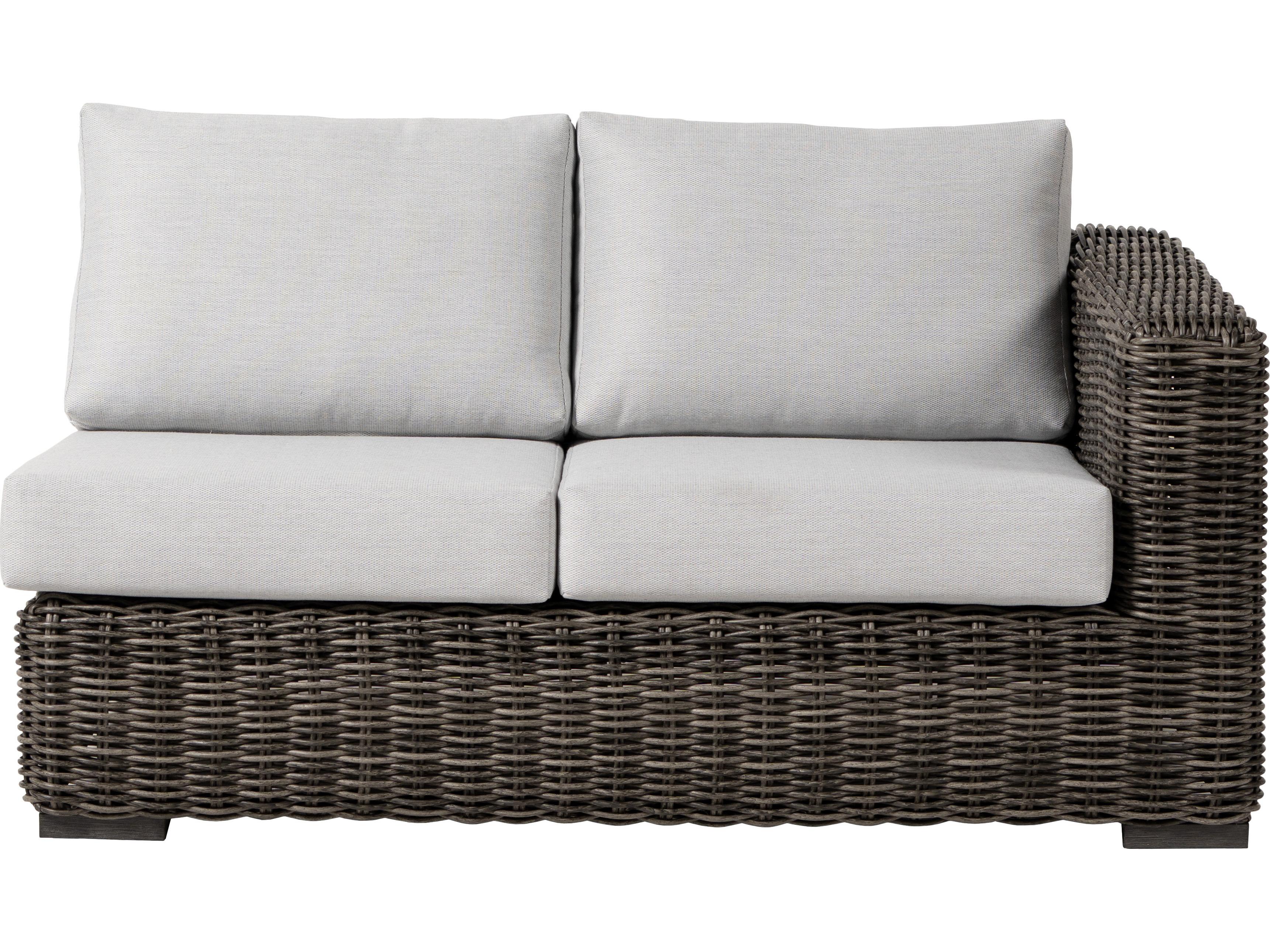 Ratana Cubo Aluminum Wicker Lounge Chair