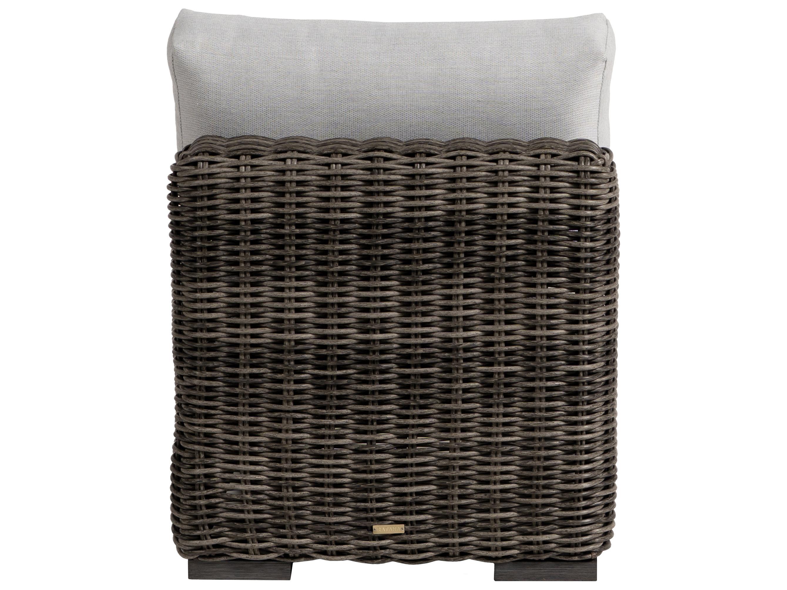 Ratana Cubo Aluminum Wicker Lounge Chair