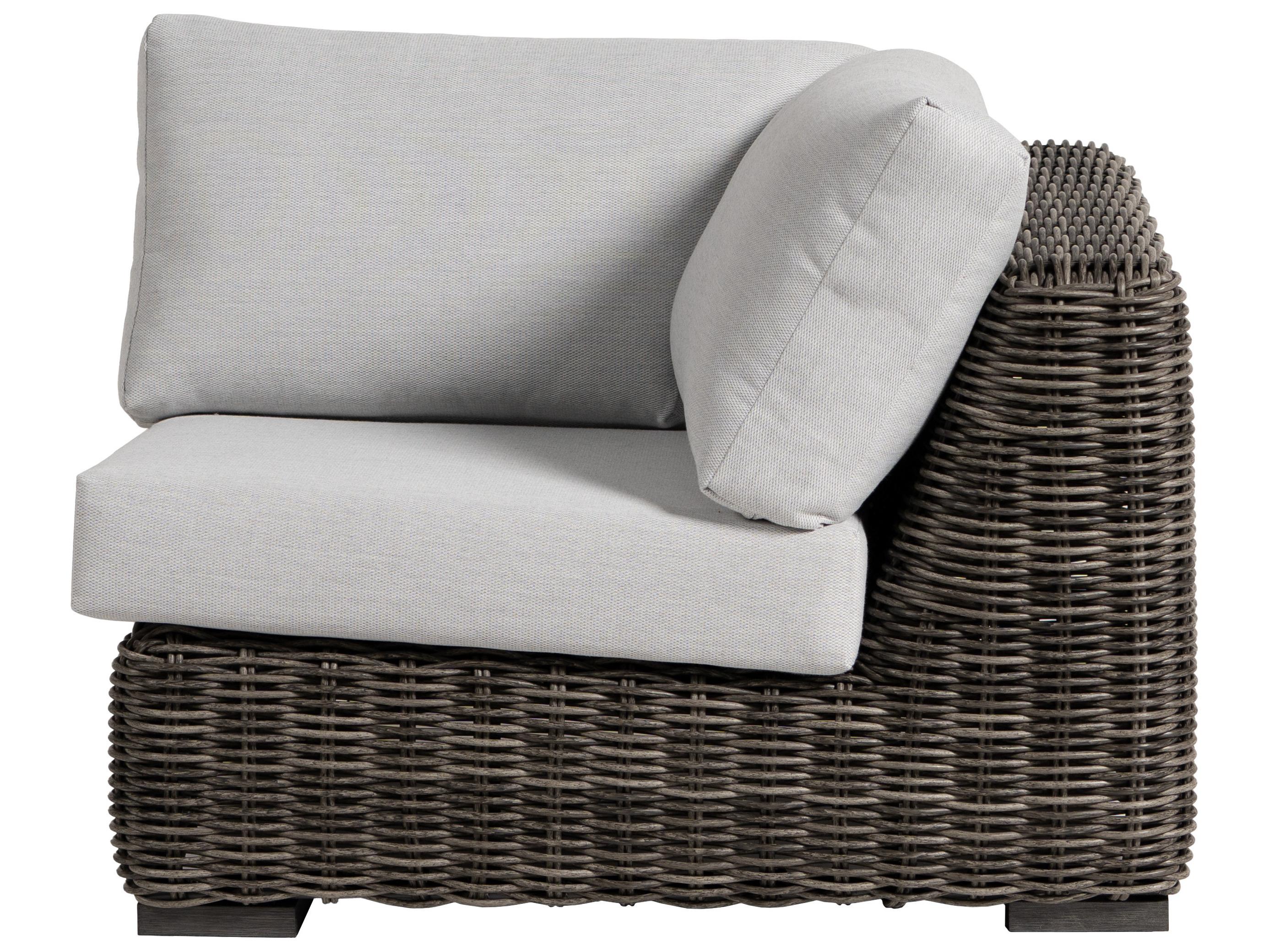 Ratana Cubo Aluminum Wicker Lounge Chair