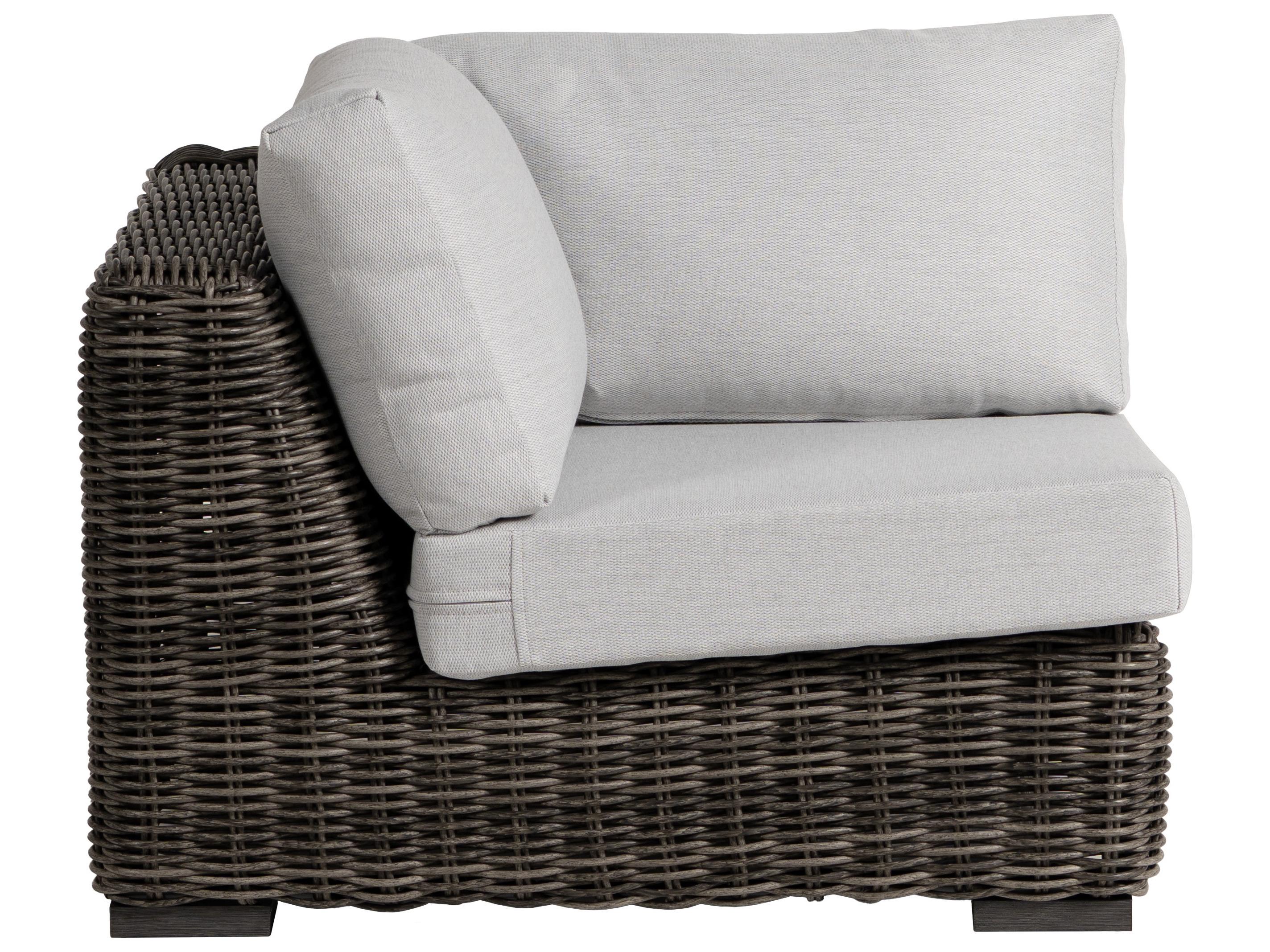 Ratana Cubo Aluminum Wicker Lounge Chair