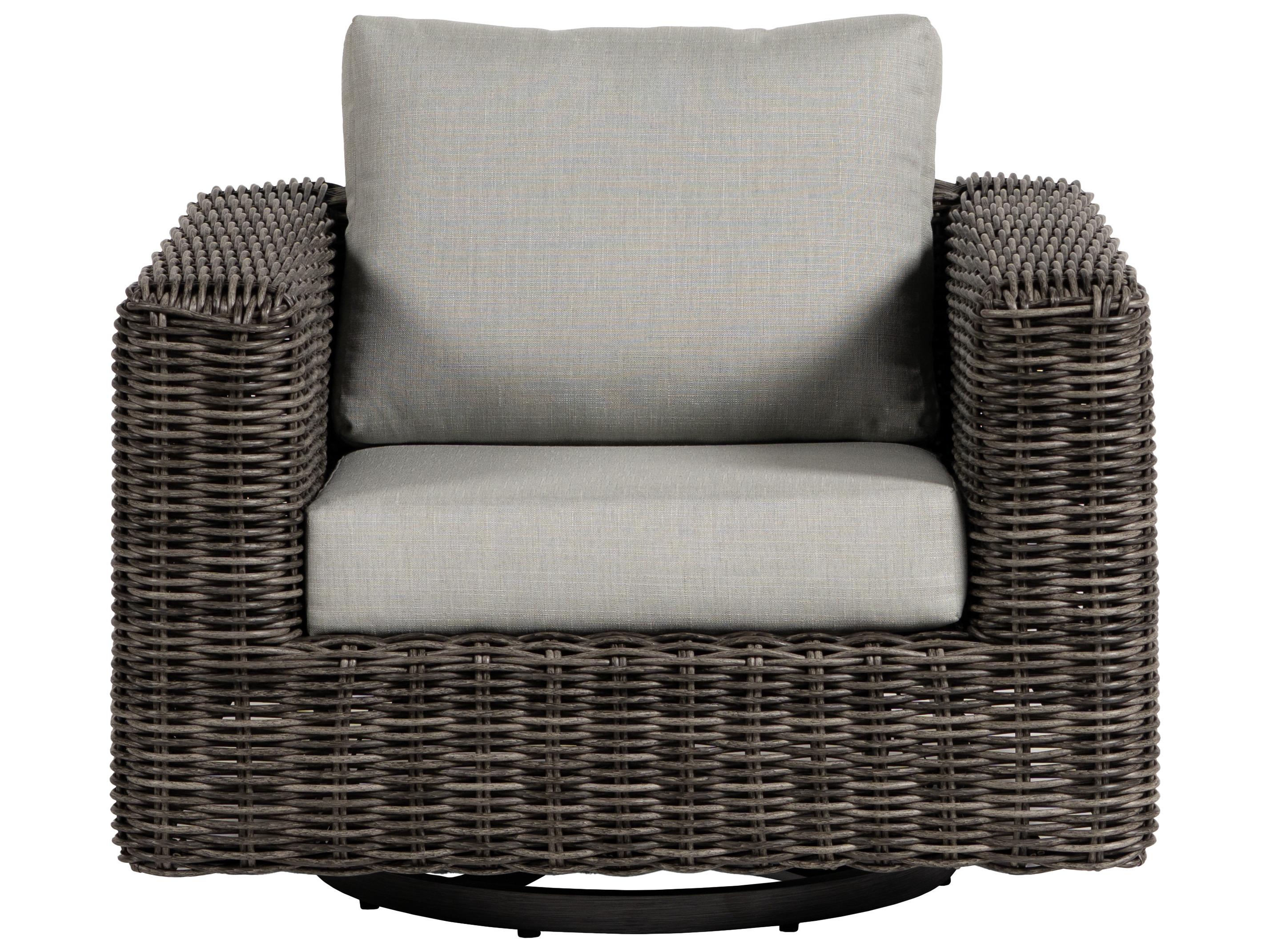 Ratana Cubo Aluminum Wicker Lounge Chair
