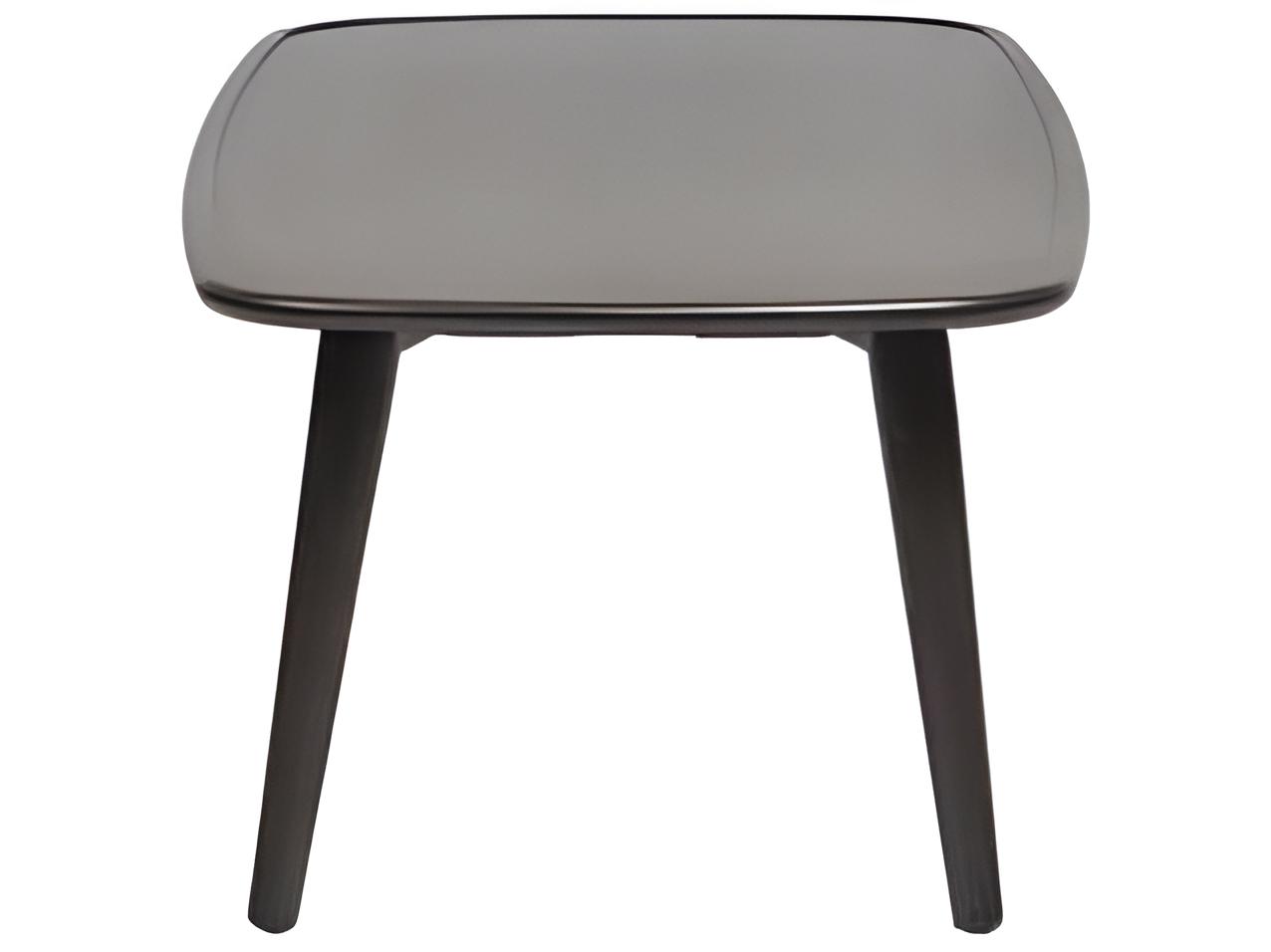 Ratana Poinciana Silver Ash Grey Aluminum Rectangular Coffee Table