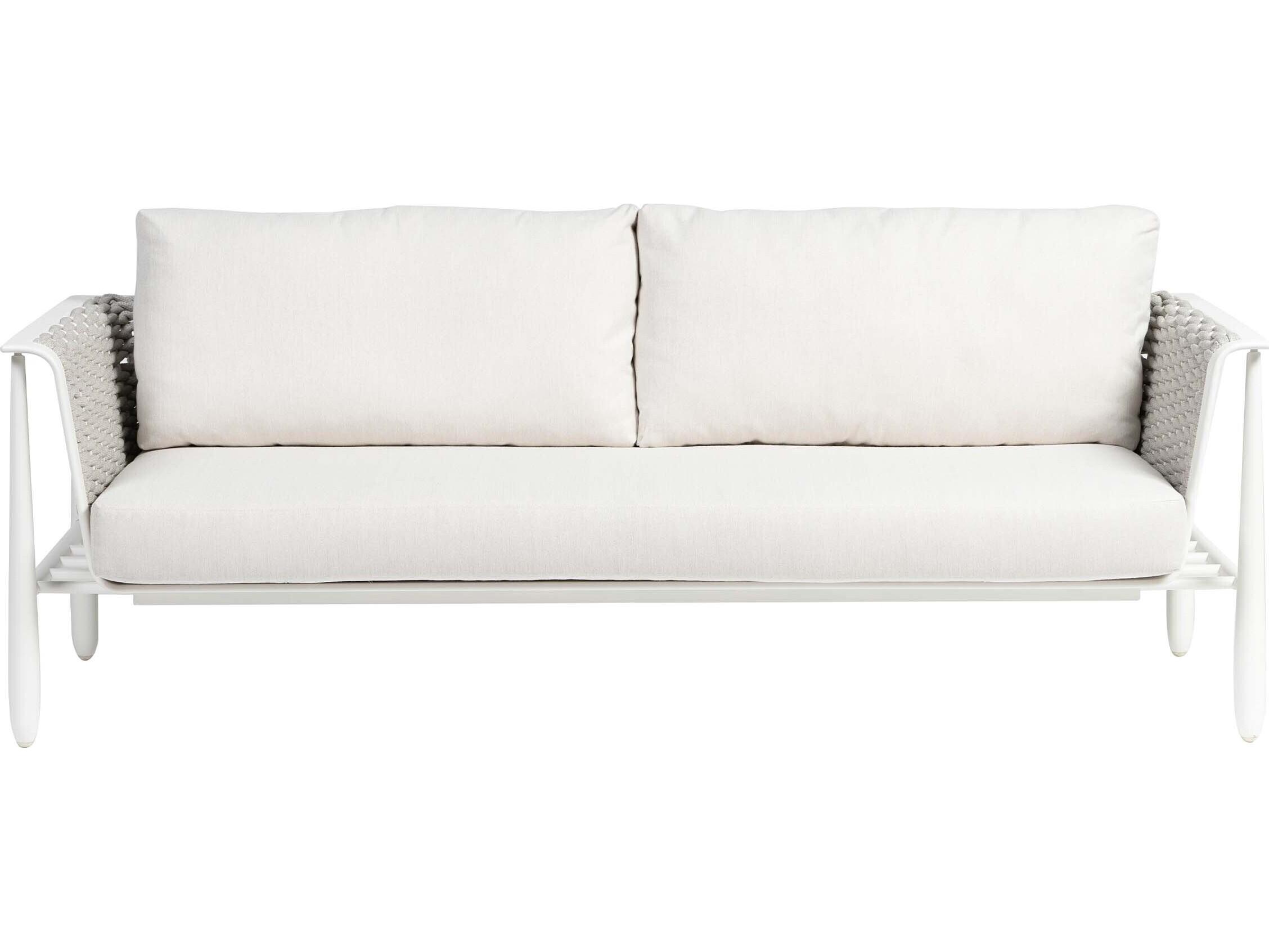 Ratana Diva Silver Snow Aluminum Cushion Sofa