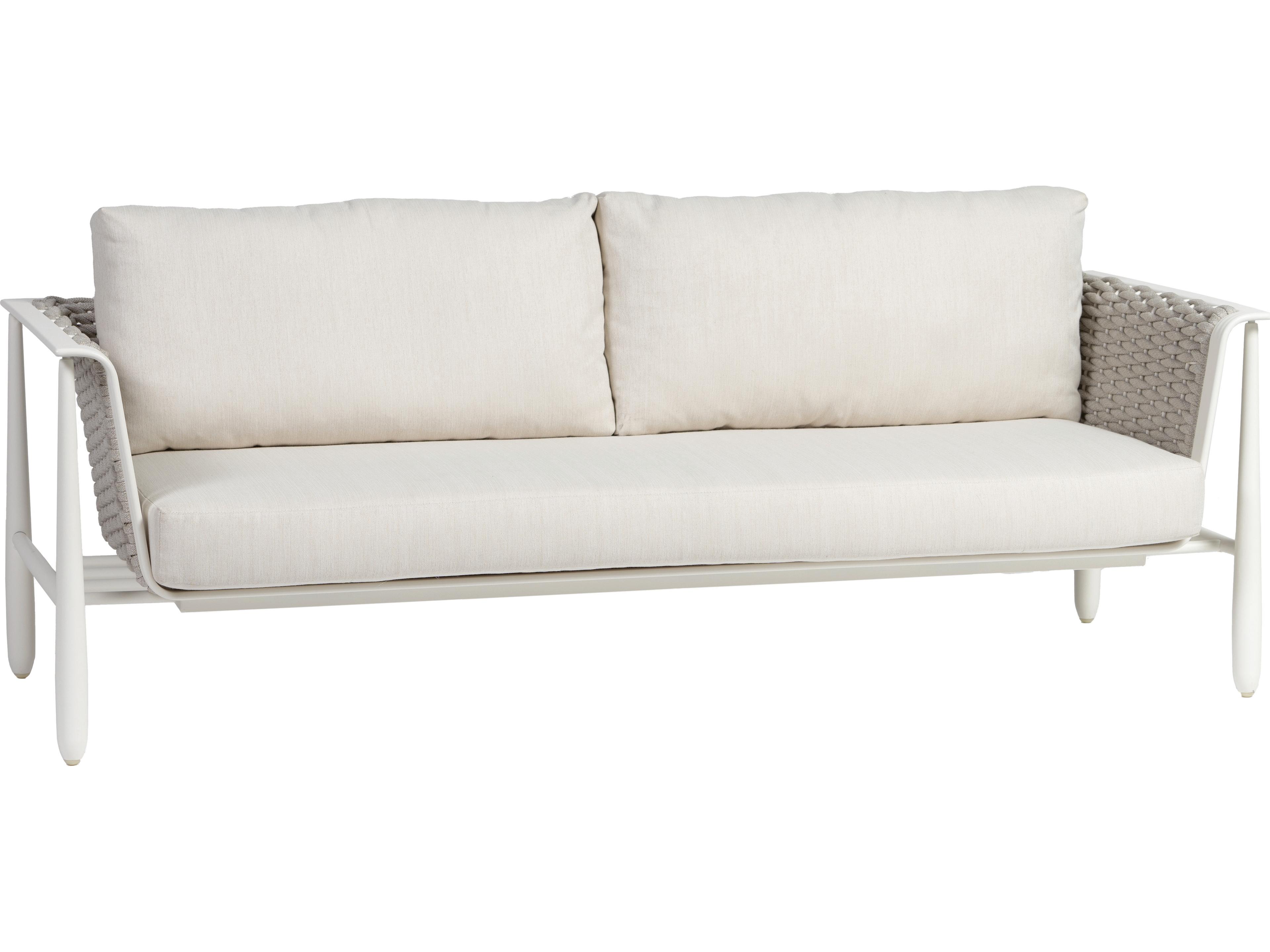 Ratana Diva Silver Snow Aluminum Cushion Sofa