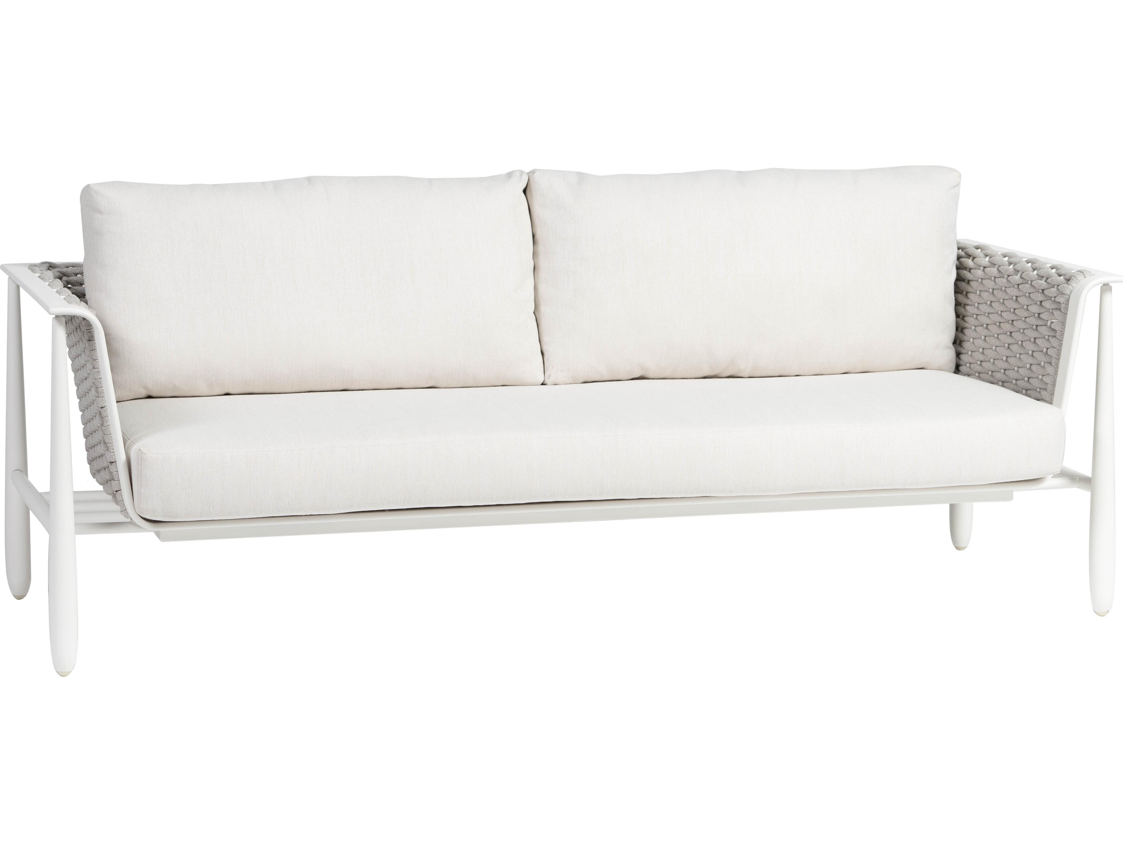 Ratana Diva Silver Snow Aluminum Cushion Sofa