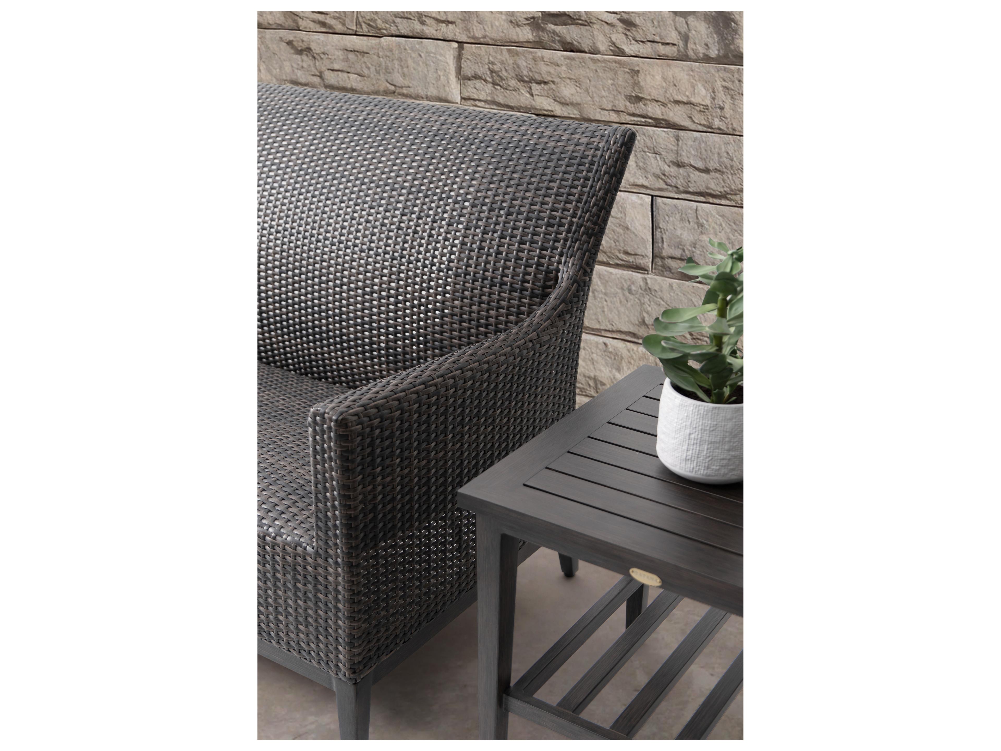 Ratana Biltmore Aluminum Wicker Loveseat