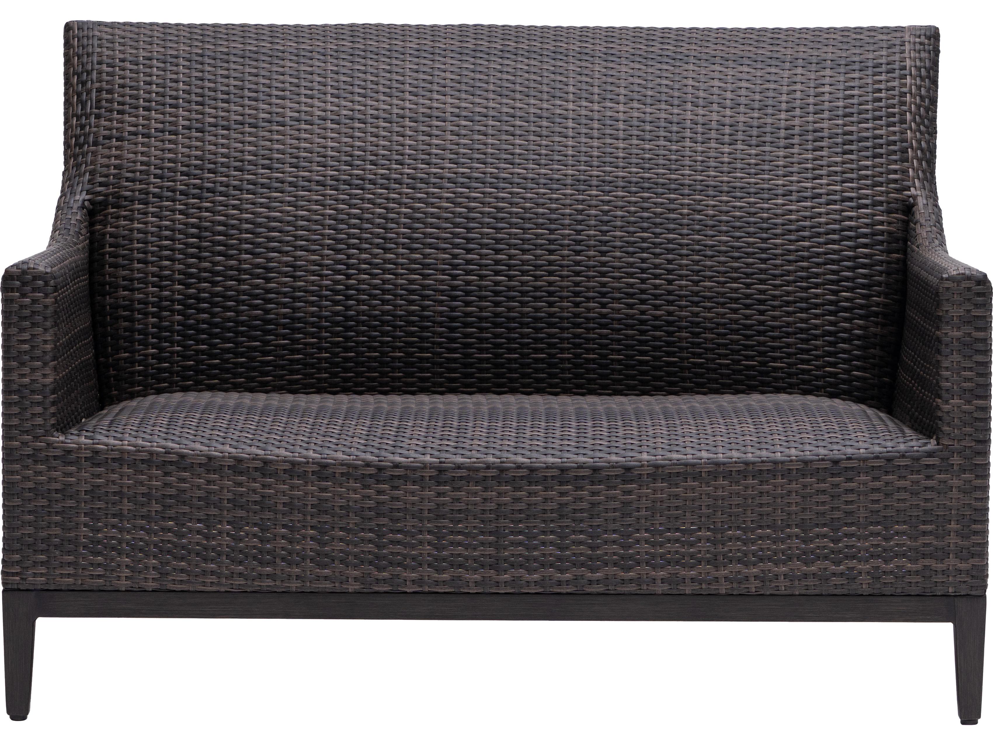 Ratana Biltmore Aluminum Wicker Loveseat